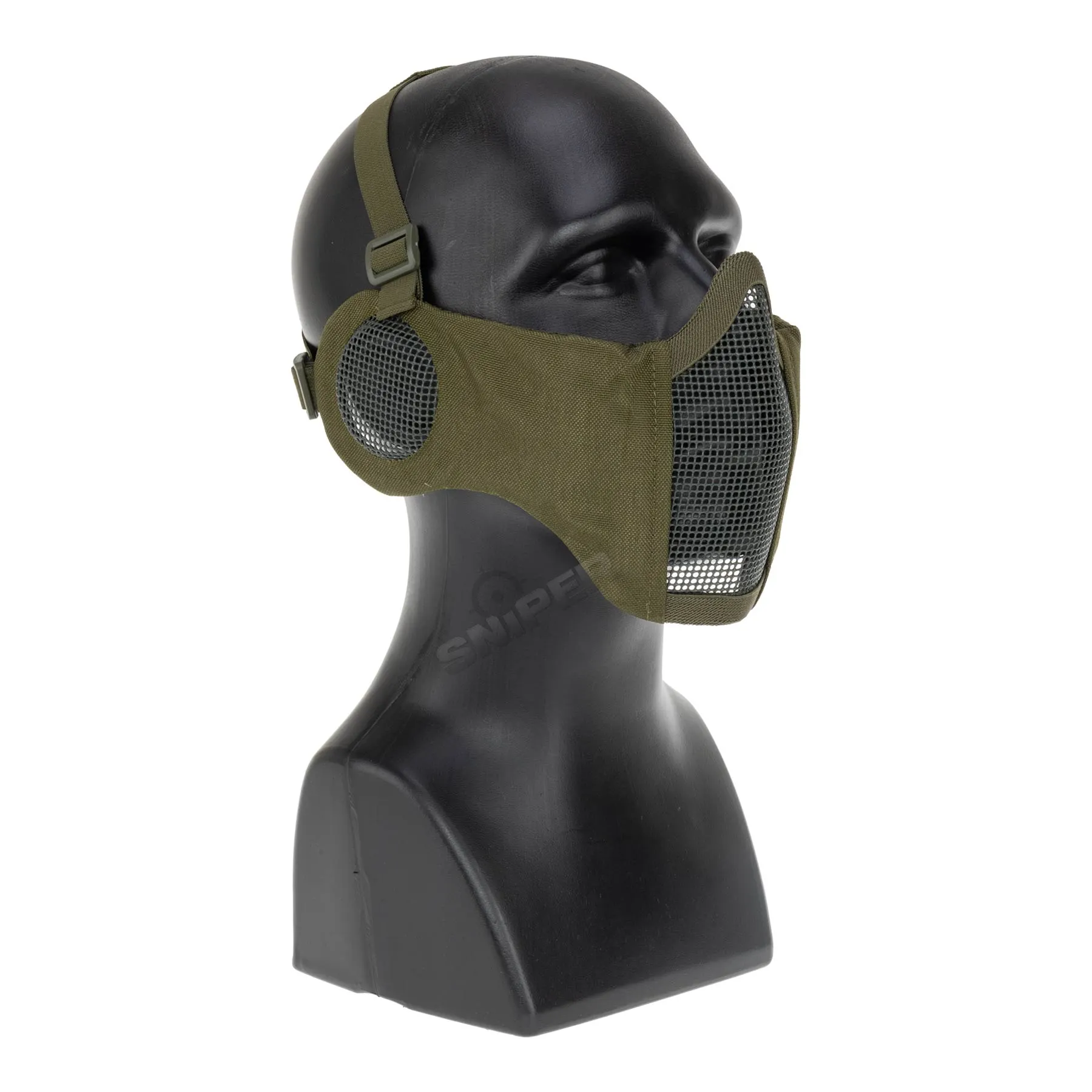 Reapo Mesh Face Mask w/ Ear Protection, OD Reapo Mesh Face Mask w/ Ear Protection, OD