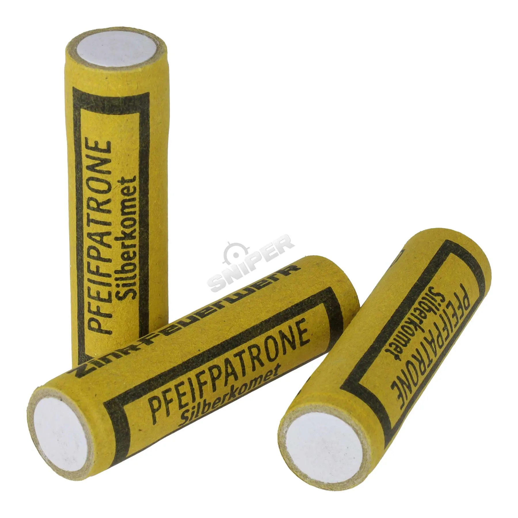 Zink Pyro-Pfeifpatronen Z mit Titanschweif, 50 Stück