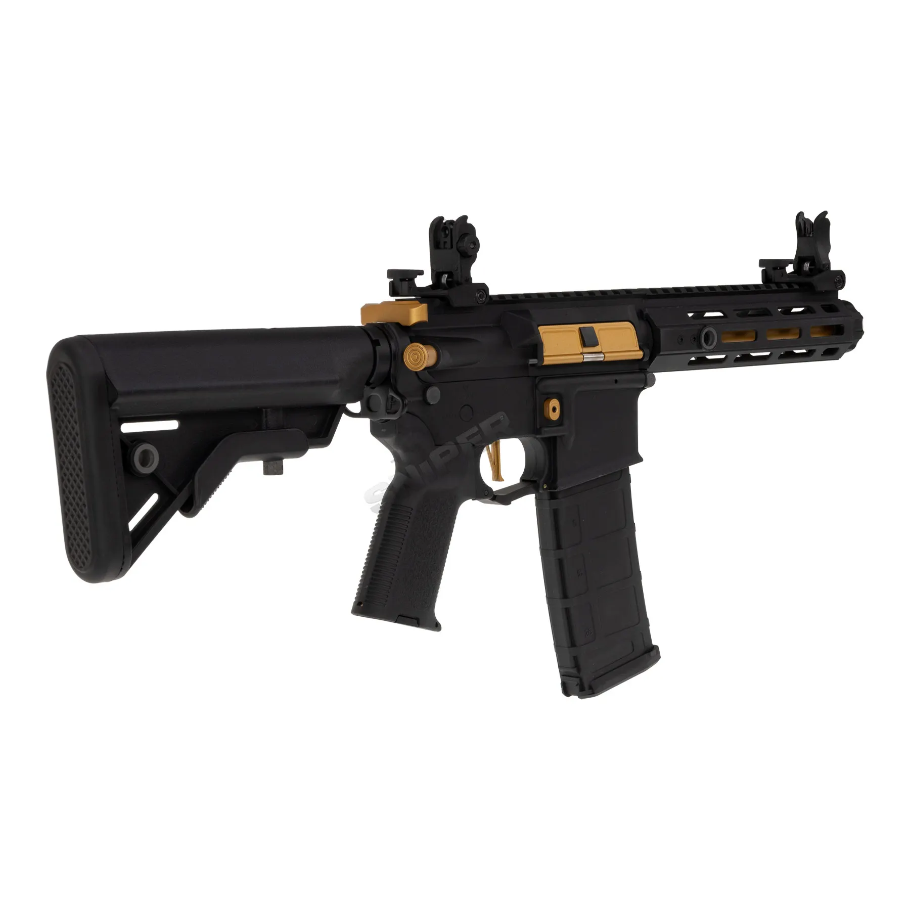 Einsteiger Set #3 - Lancer LT-34 Hellion w/ Nebula ETU (S)AEG, Black/Gold