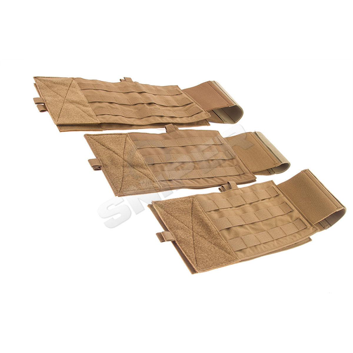 Cummerbund PALS + 6x6 Plate pocker, coyote brown