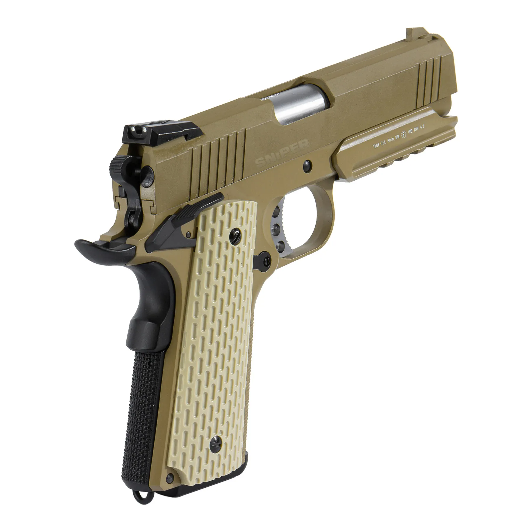 WE Desert Warrior 4.3 Full Metal Desert GBB Softair
