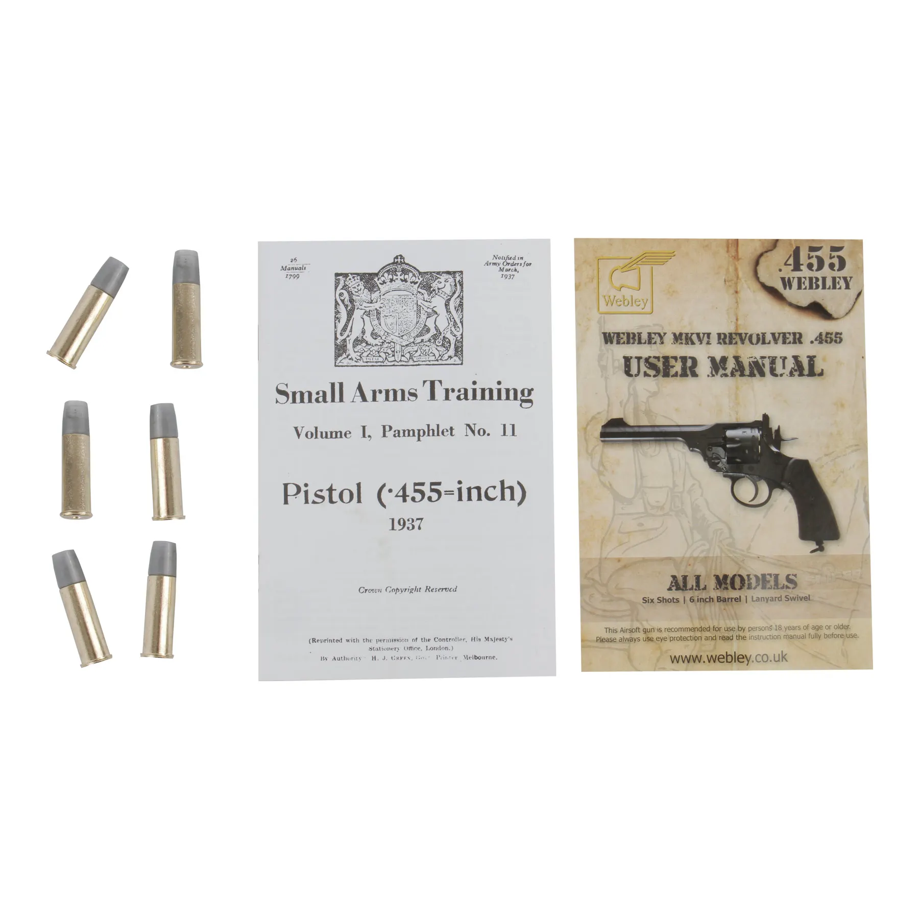 Webley MKIV. 455 Revolver, Aged