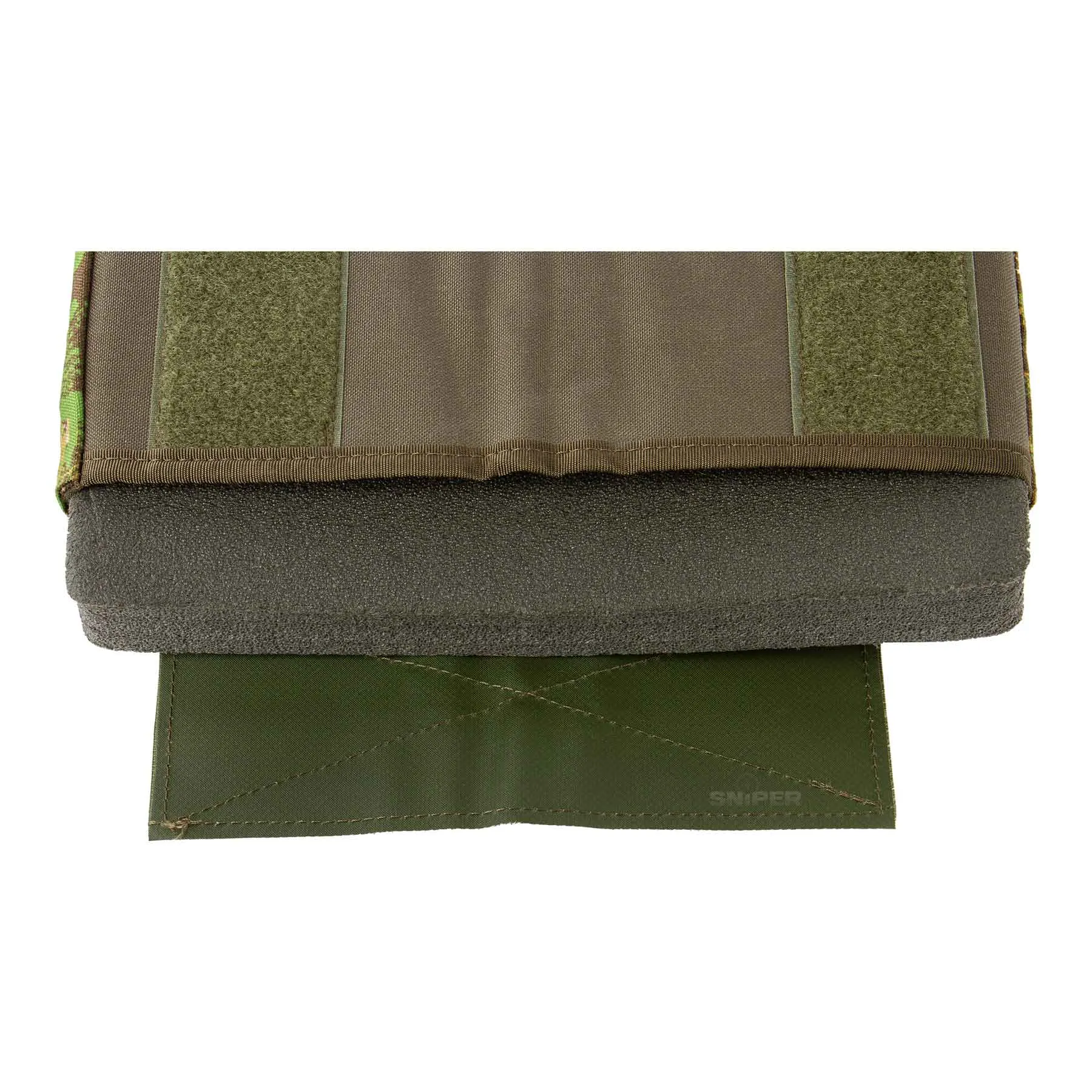 Vulcan II Plattentasche hinten, PenCott GreenZone