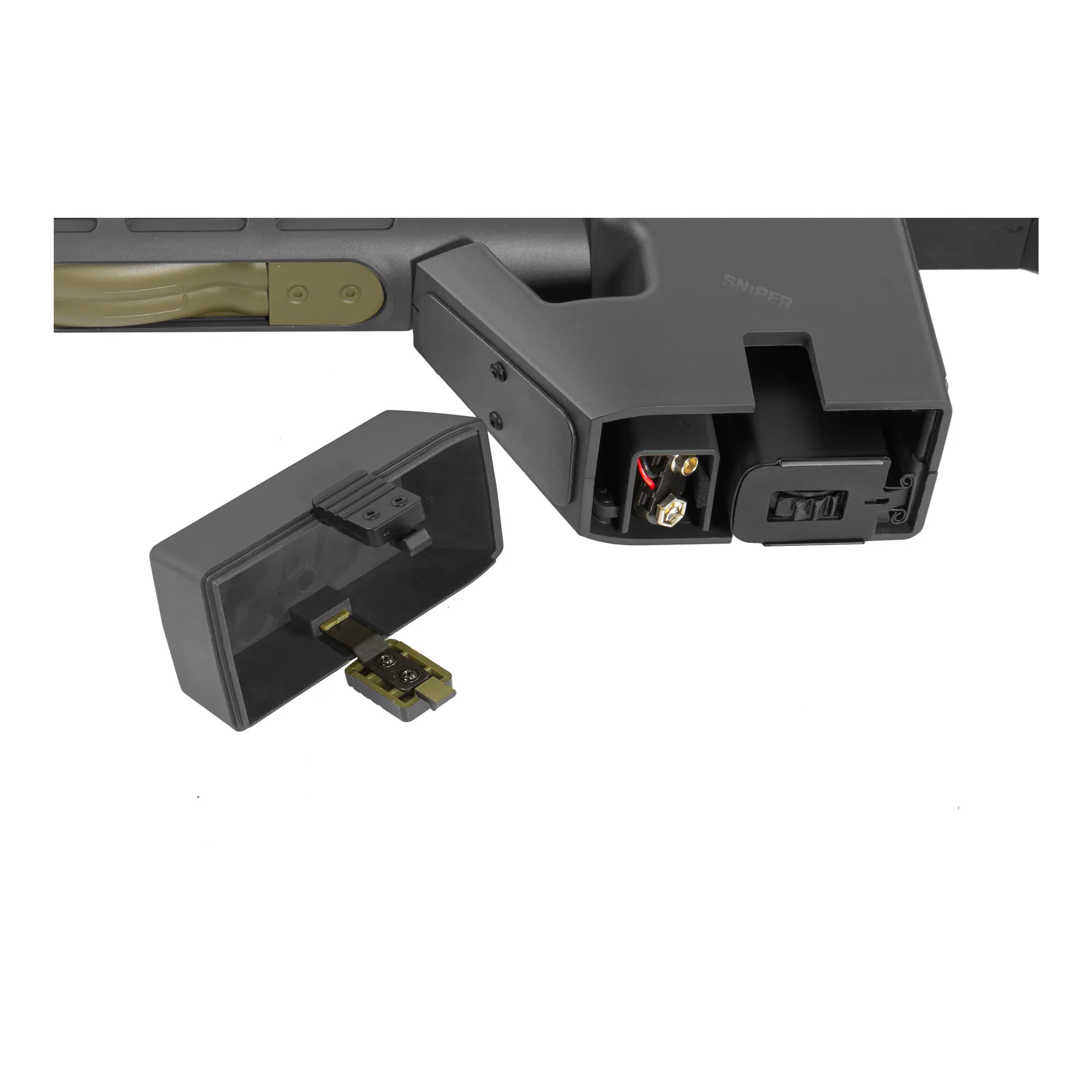 Snow Wolf M41A Alien Pulse Rifle (S)AEG, Black