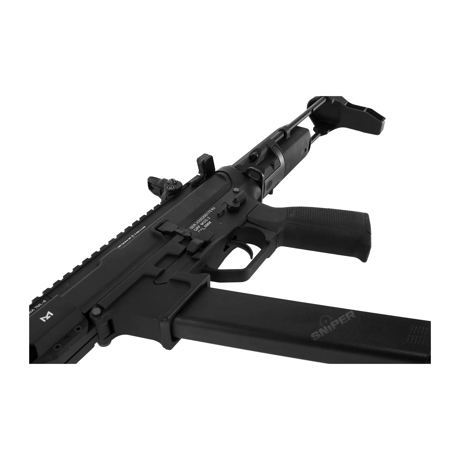 KWA QRF Mod.2, (S)AEG, Black