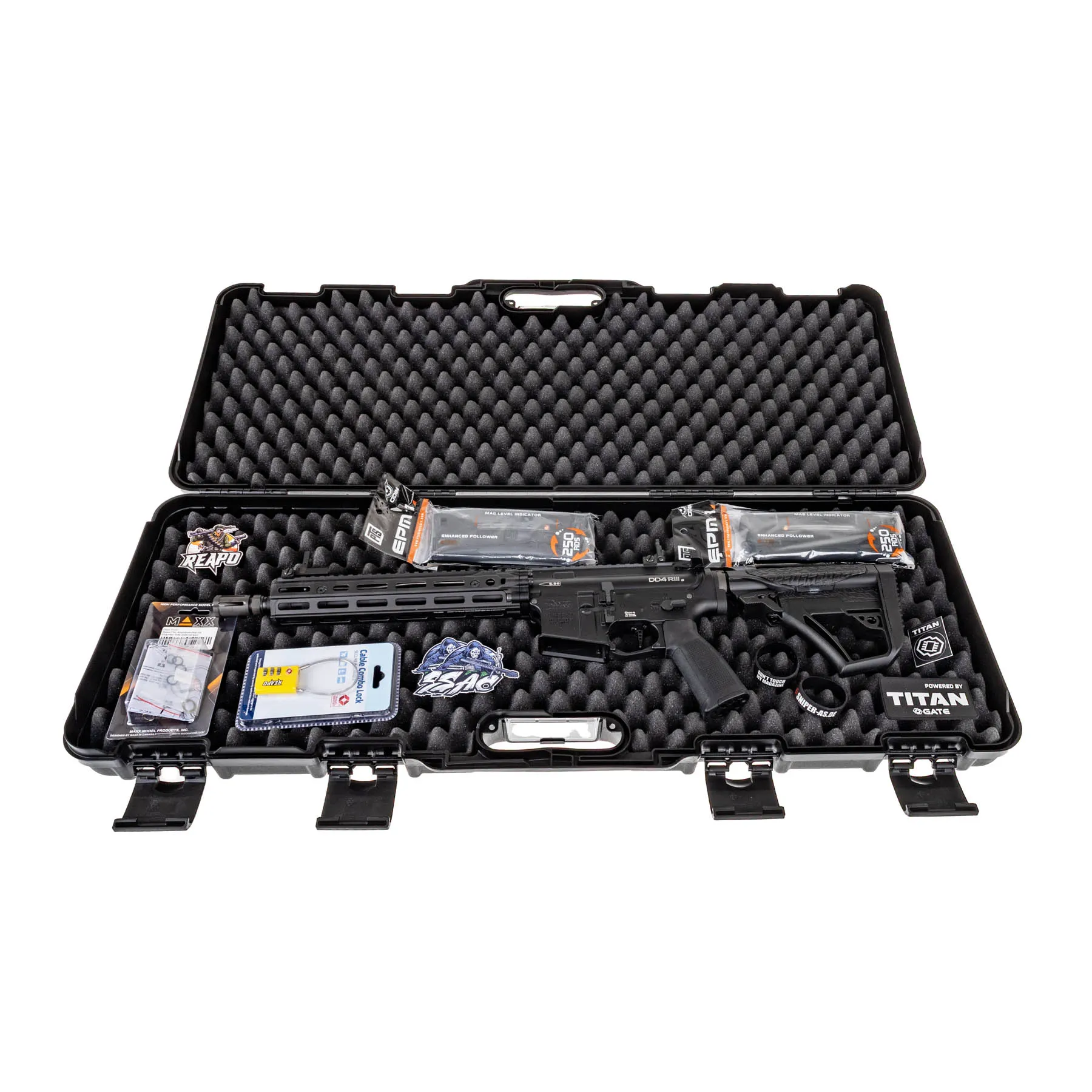 SAC Daniel Defense RIS III (S)AEG New Gen, Black