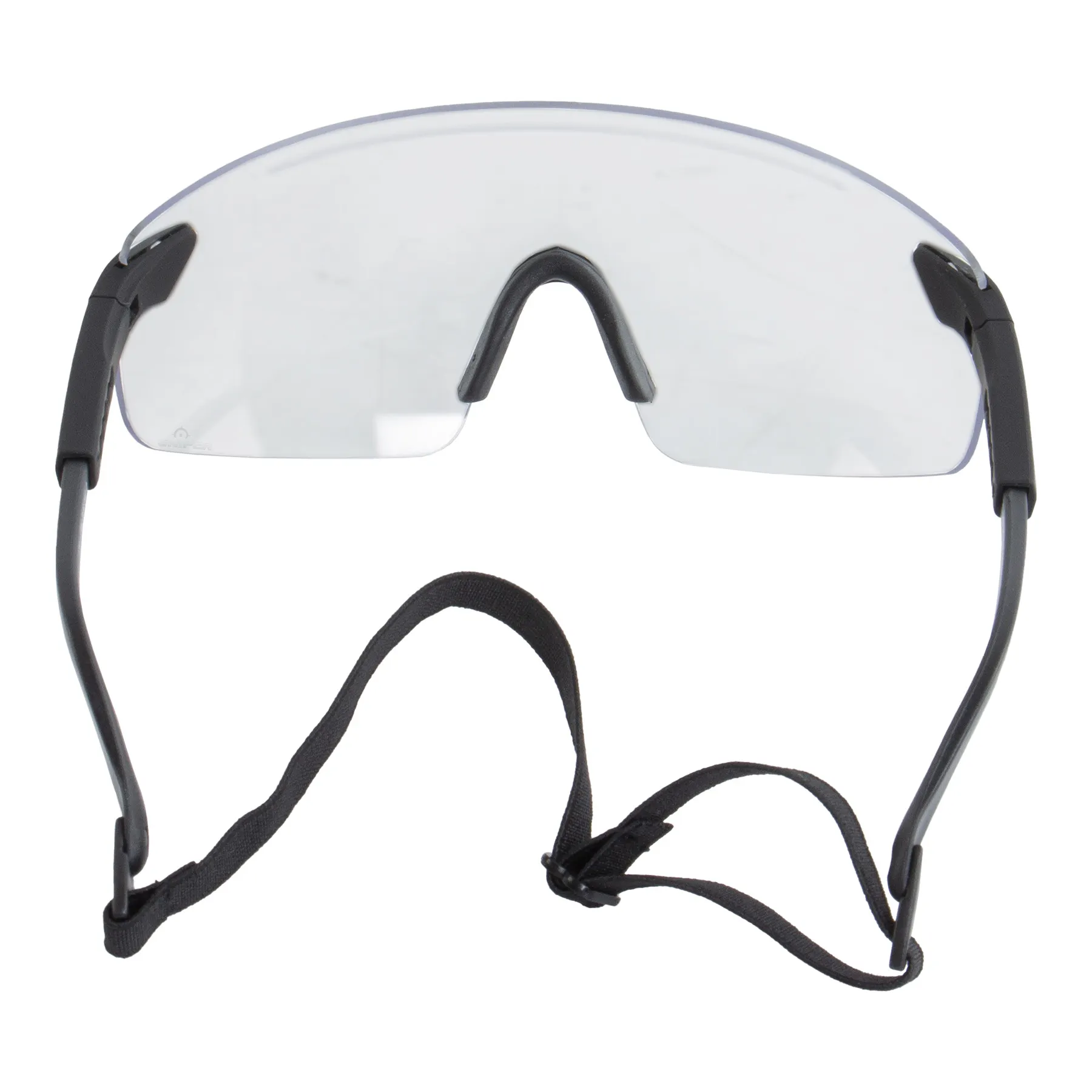 Defense, Clear, Frame Rubber Black