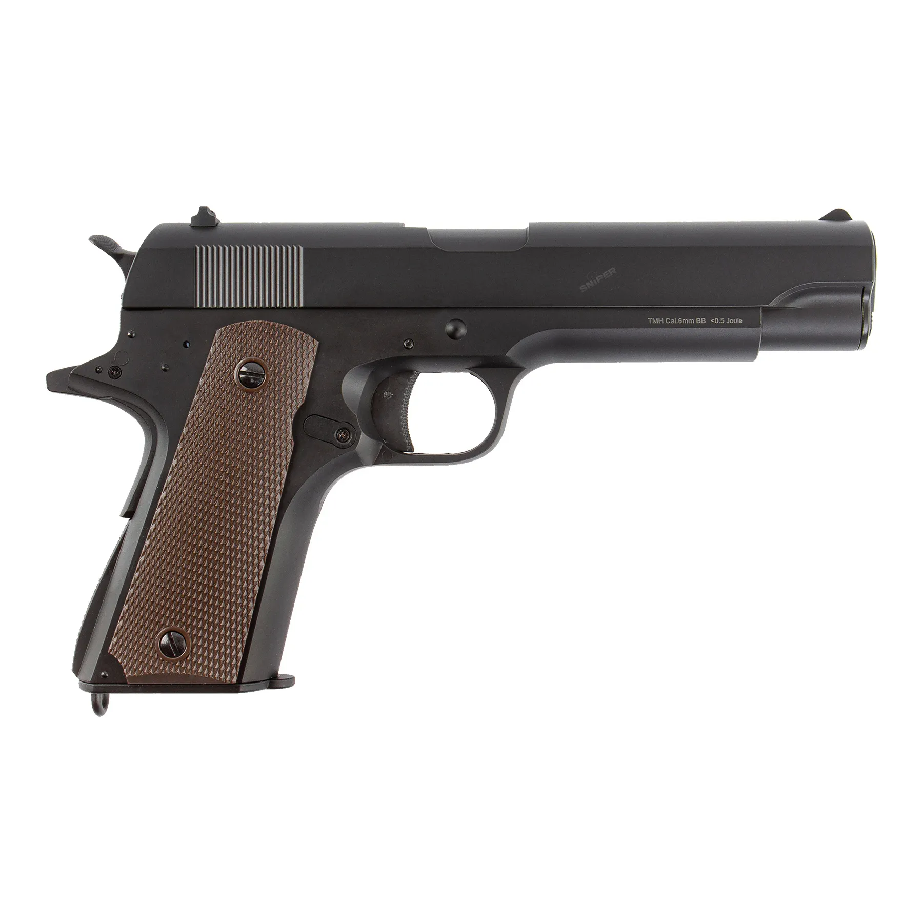 CM123 M1911 AEP, < 0,5 Joule, Black