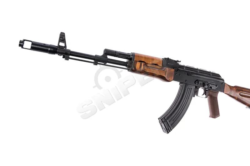 AK74 Steel/Wood Mosfet (S)AEG, Black