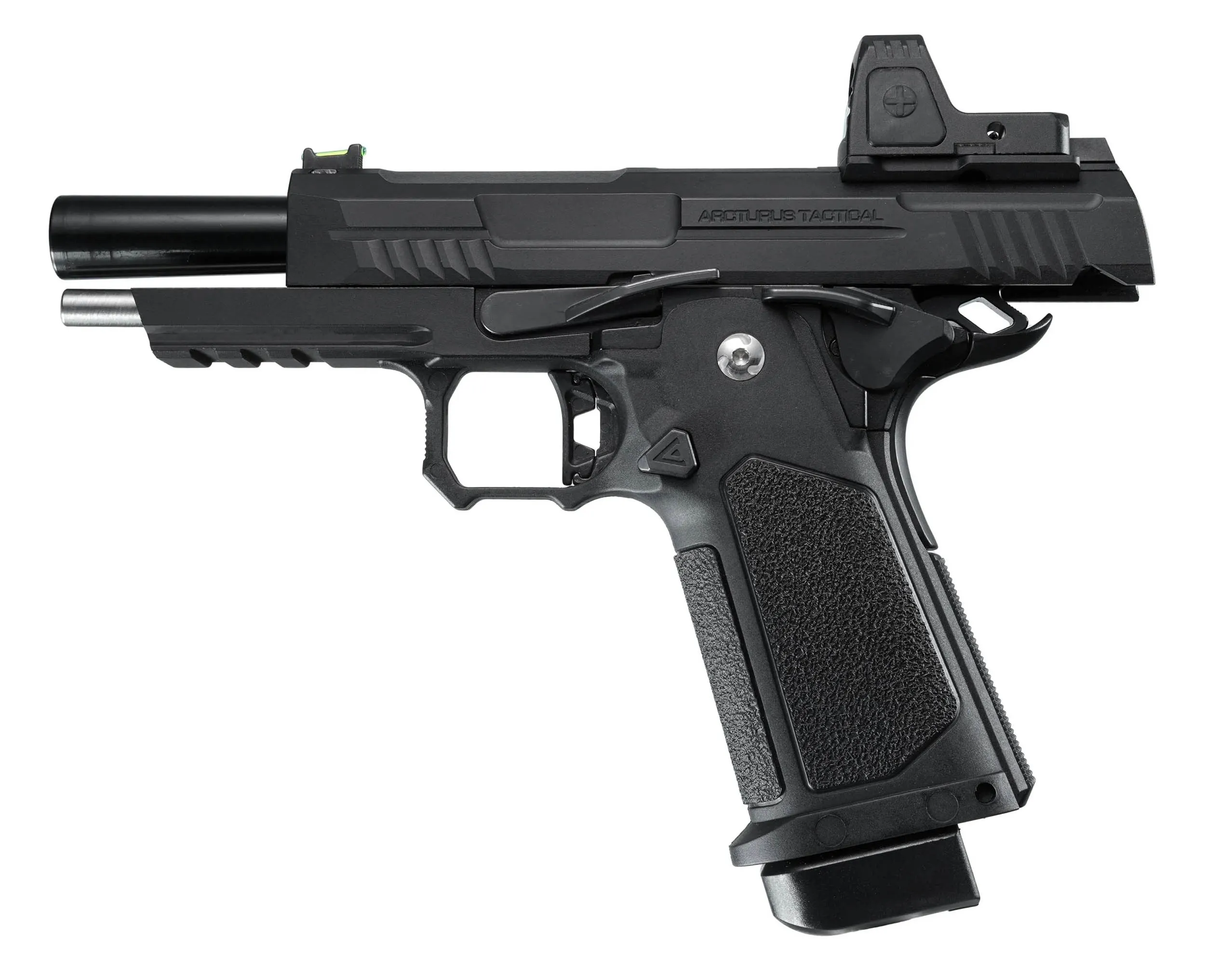 Arcturus Vanguard 4.3 Hi-Capa Optics Ready GBB Pistole, Black
