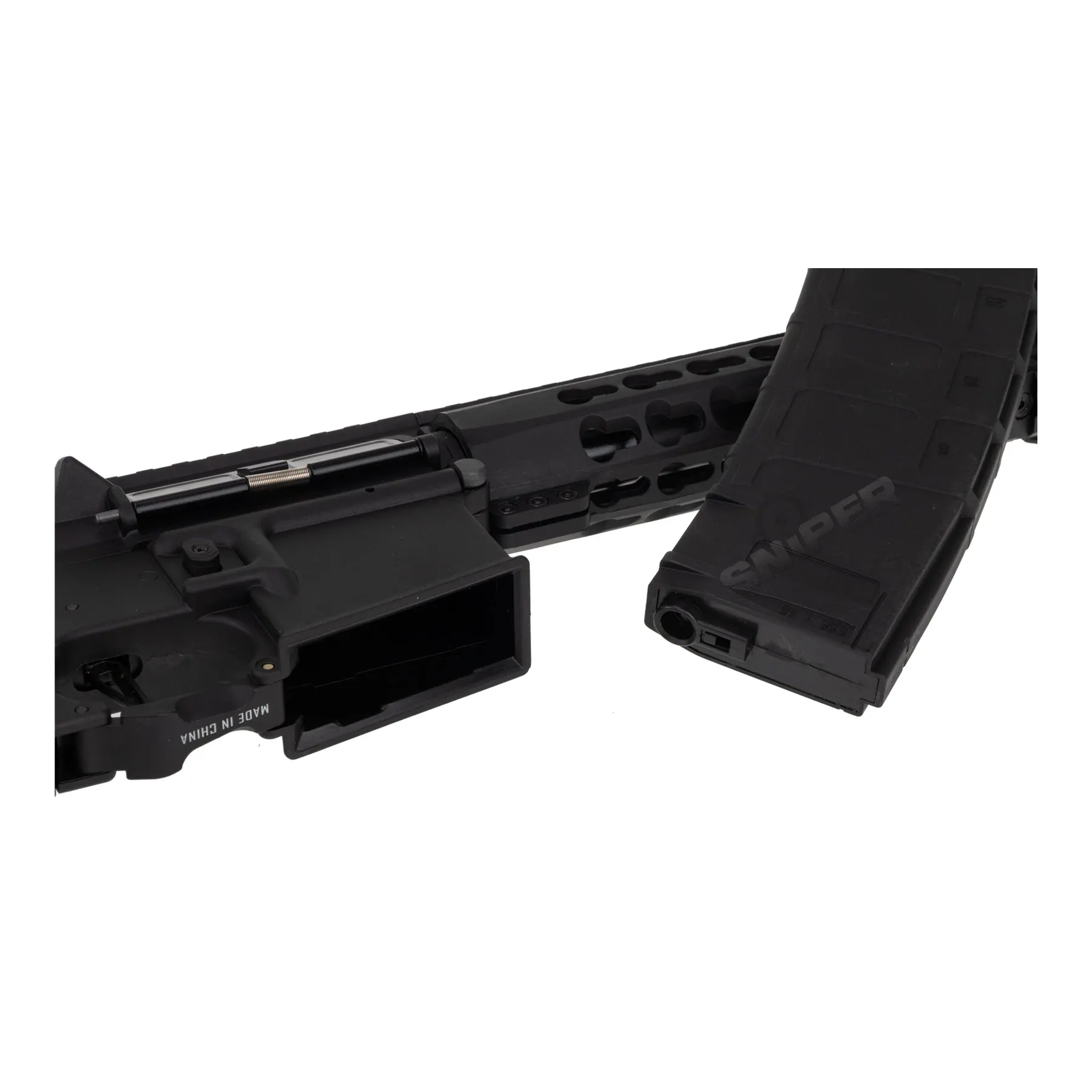 Einsteiger Set #3 - Lancer LT-19 Keymod Gen 3 (S)AEG, Black