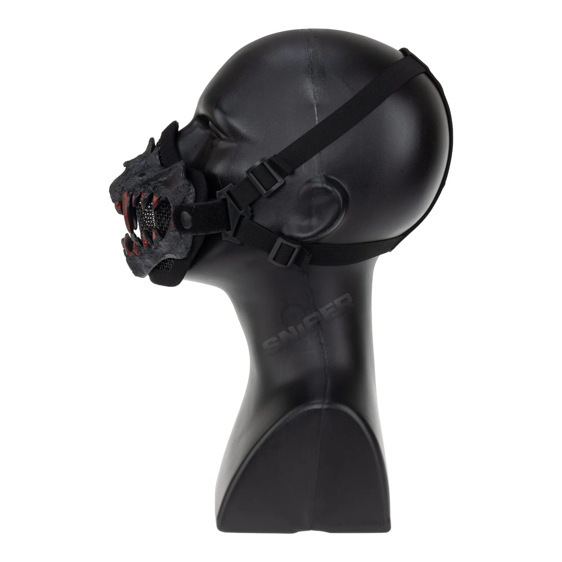 Reapo Stalker Fangs Mask, Black