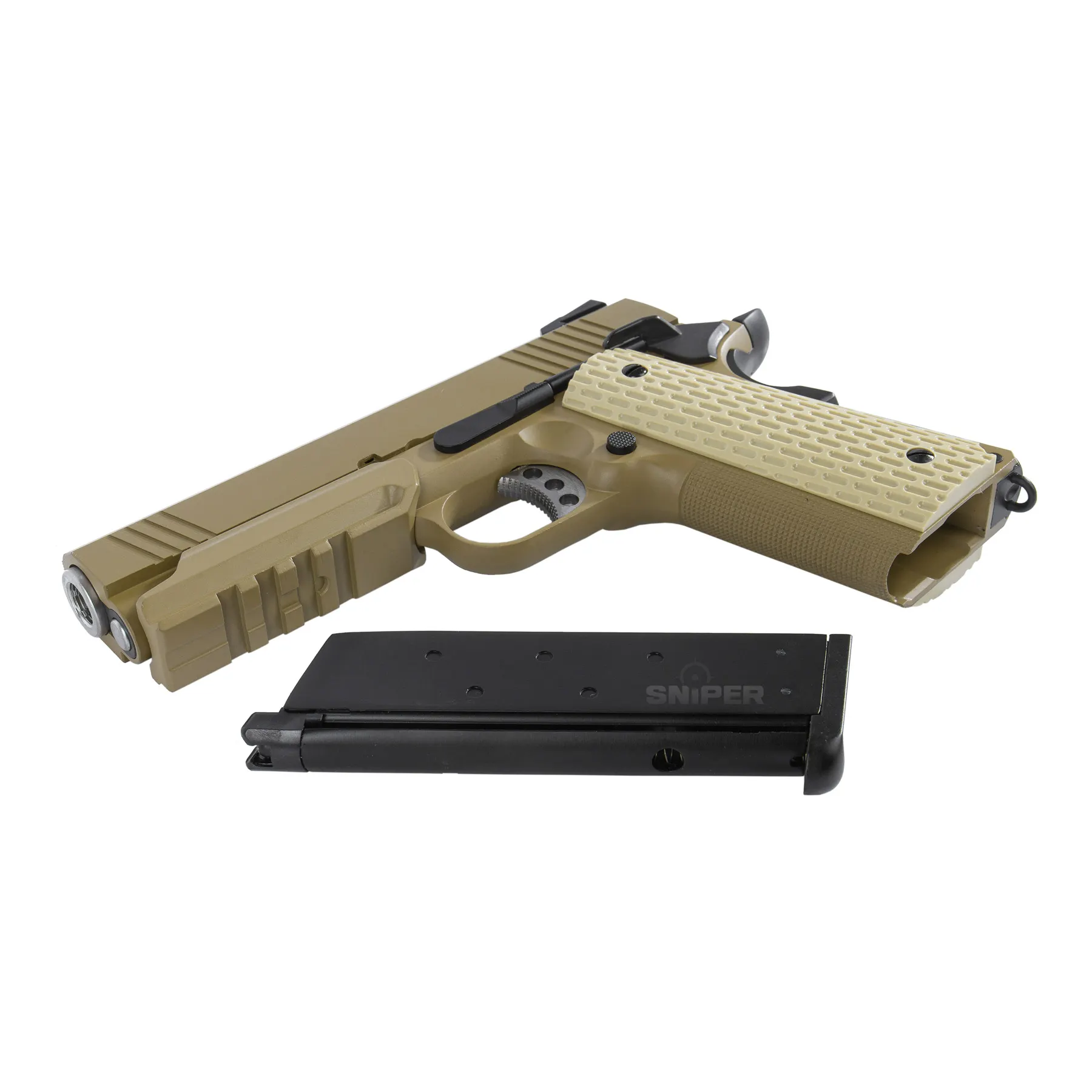 WE Desert Warrior 4.3 Full Metal Desert GBB Softair
