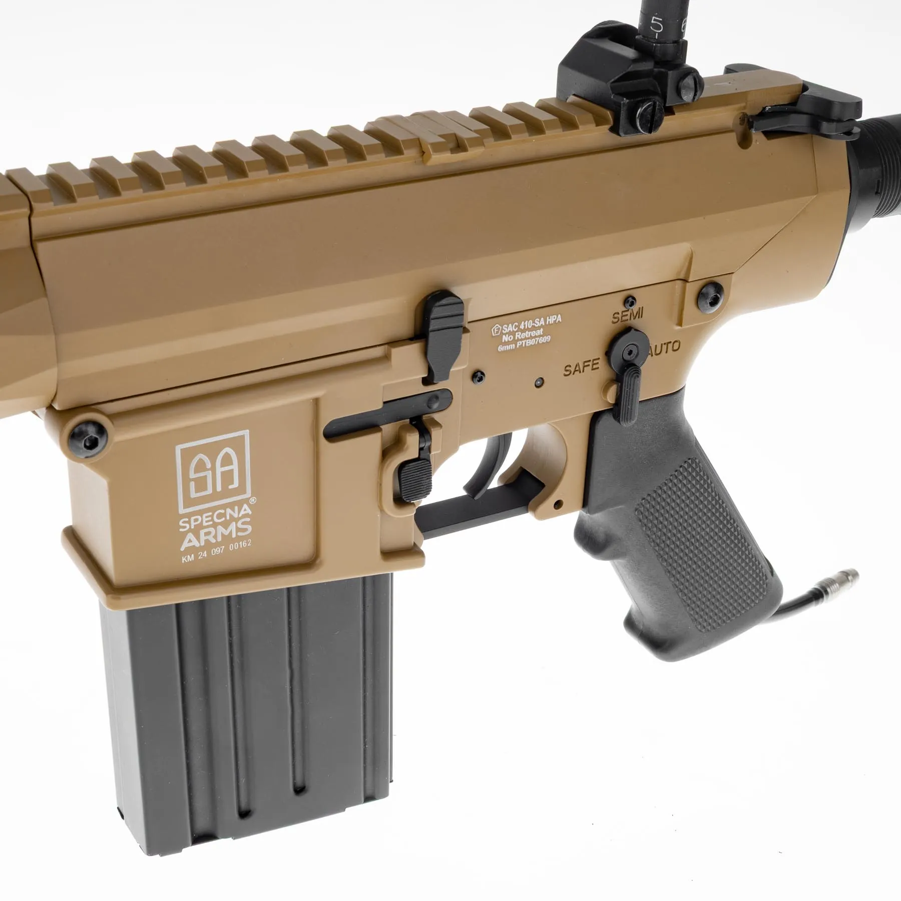 SAC x Wolverine SA-E35 DMR Rifle HPA, Tan