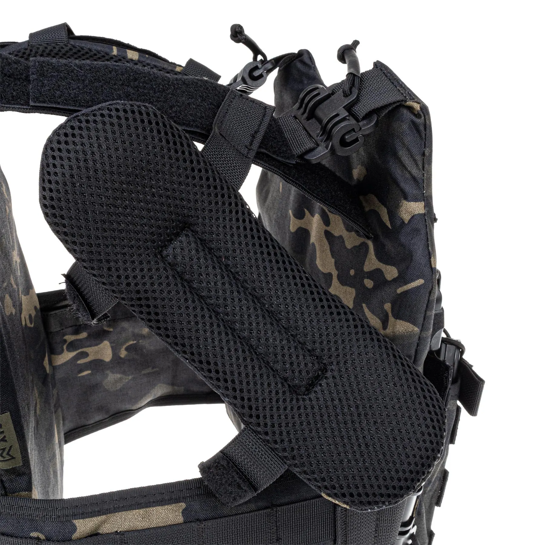 SixMM FCS Plattenträger, Black Camo