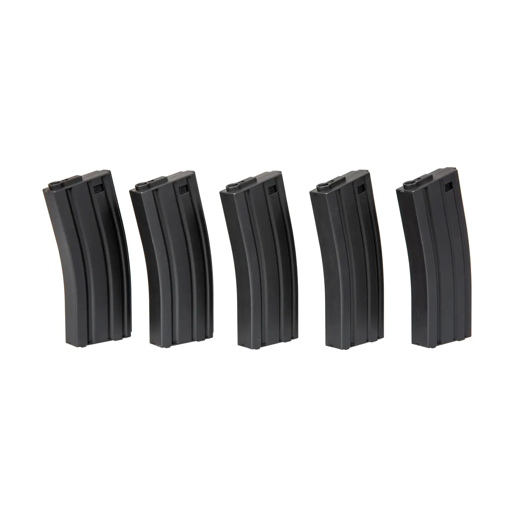 Specna Arms 140rds M4 Mid-Cap Magazin 5er-Set, Black