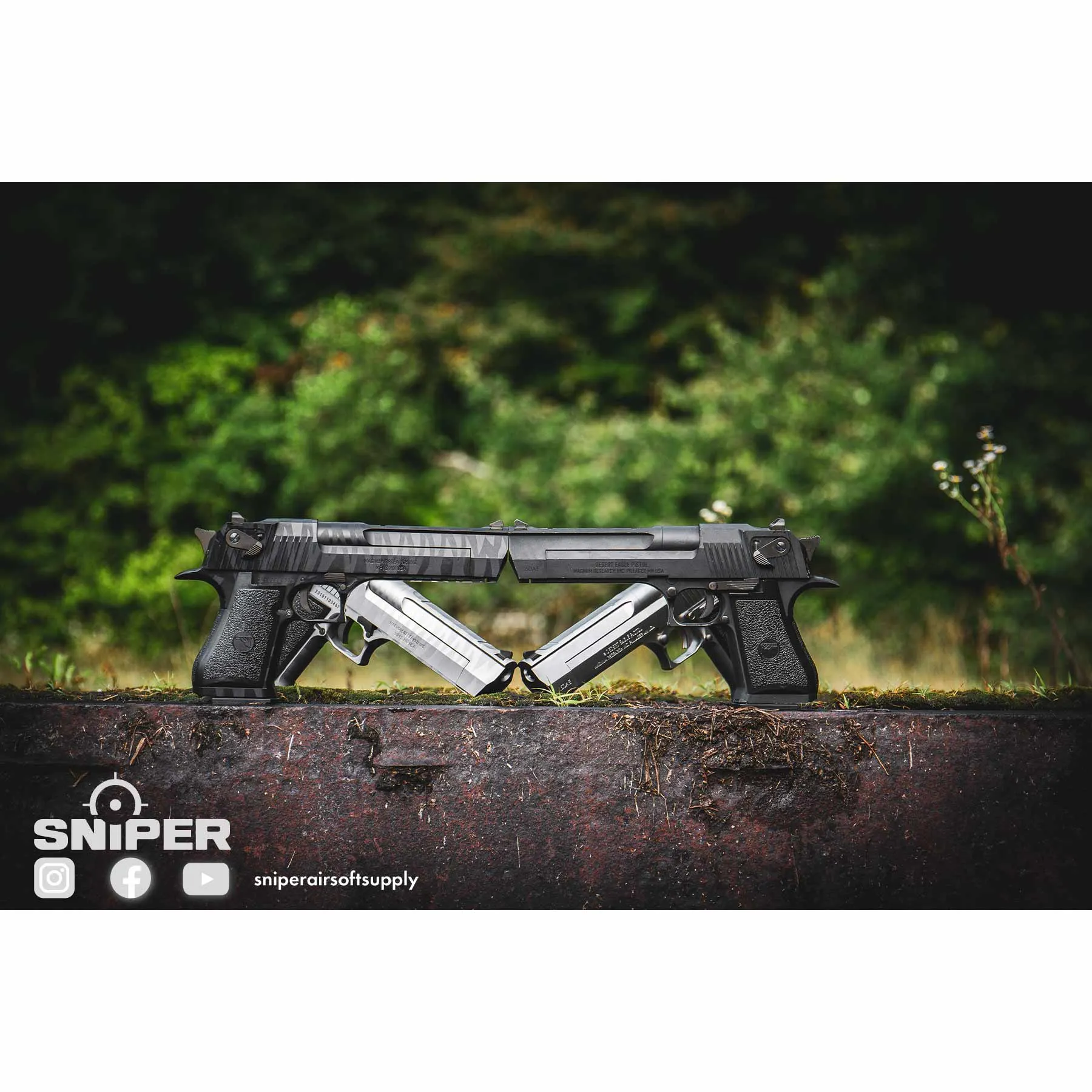 Desert Eagle .50 AE Tiger Stripe Black, GBB
