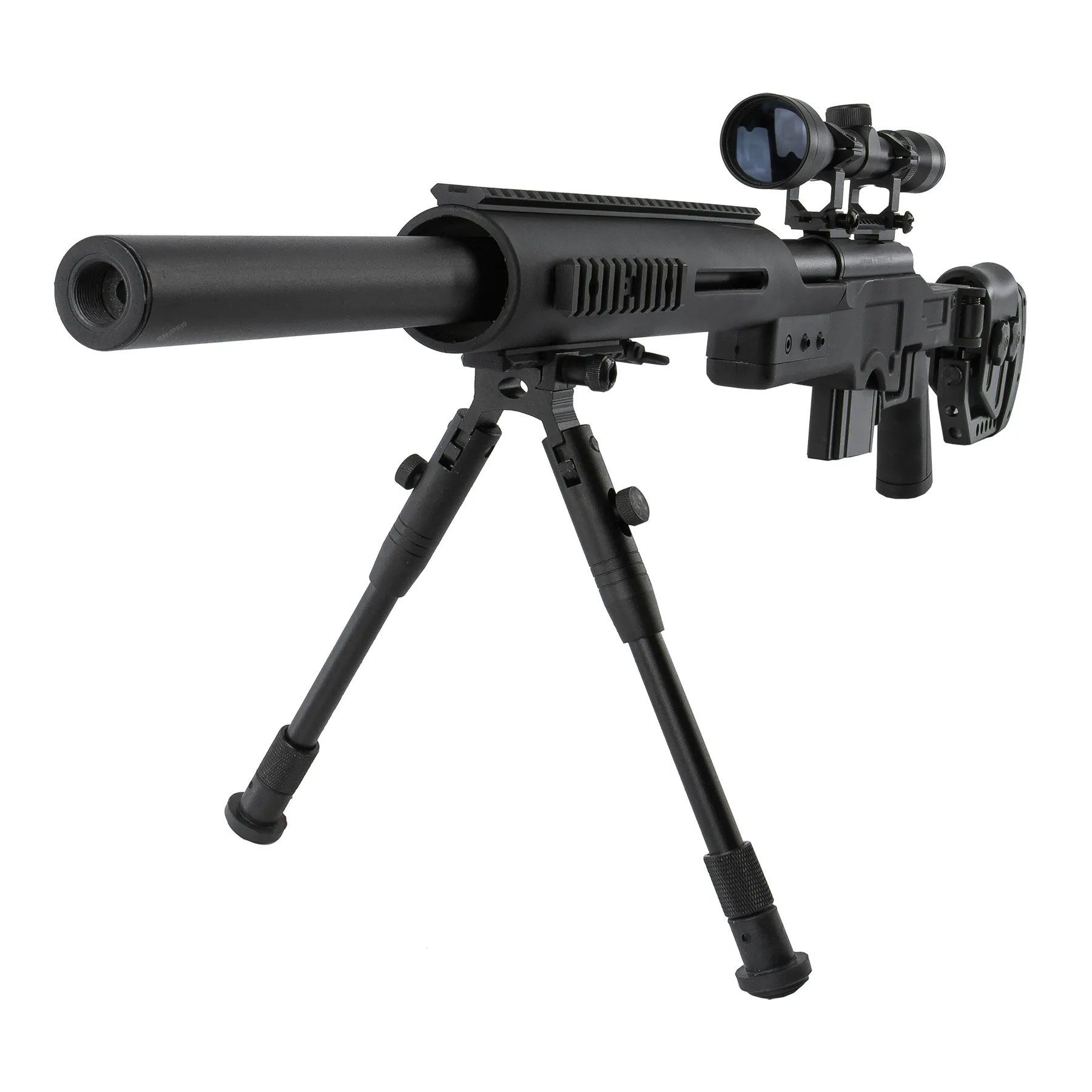 MB4410 Sniper Rifle Full Set, Black MB4410 Sniper Rifle Full Set, Black