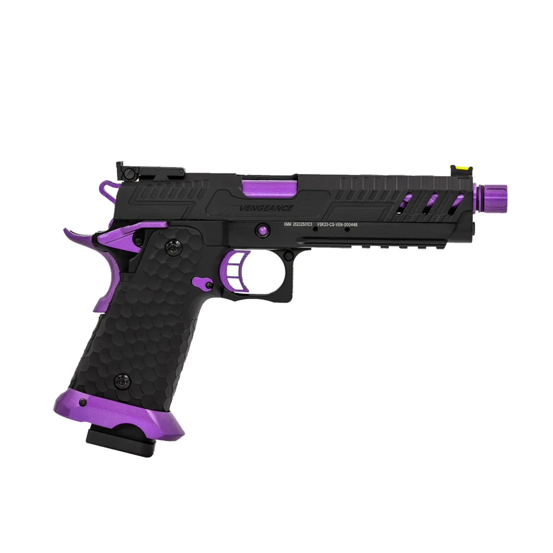 Vorsk Hi-Capa 5.1 Purple Match GBB Softair Pistole