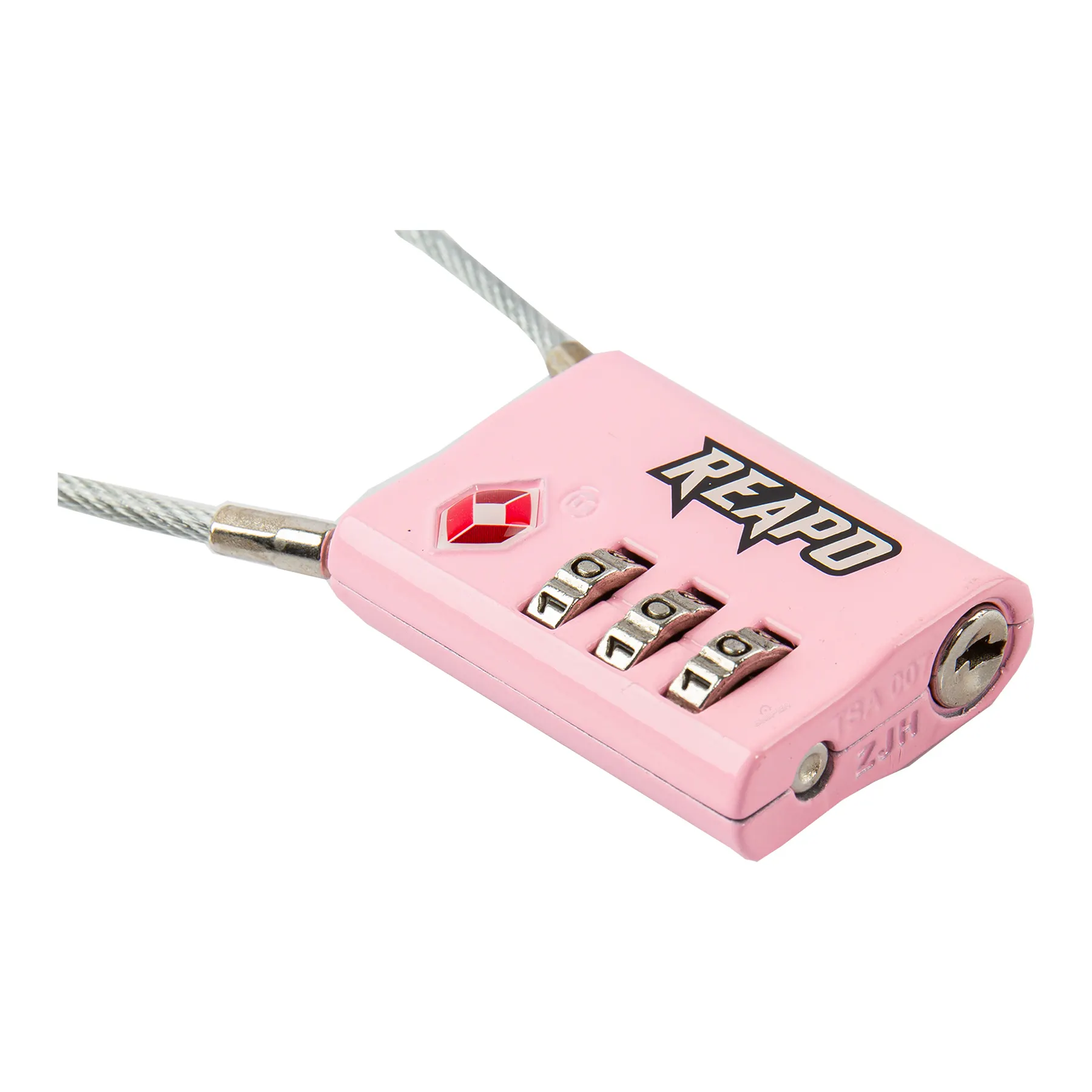 Reapo XL Zahlenschloss TSA lock, Rosa
