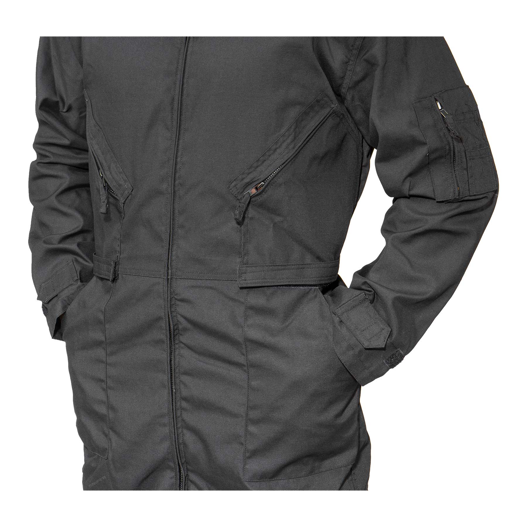Fostex Garments Flight Suit US Airforce, Black