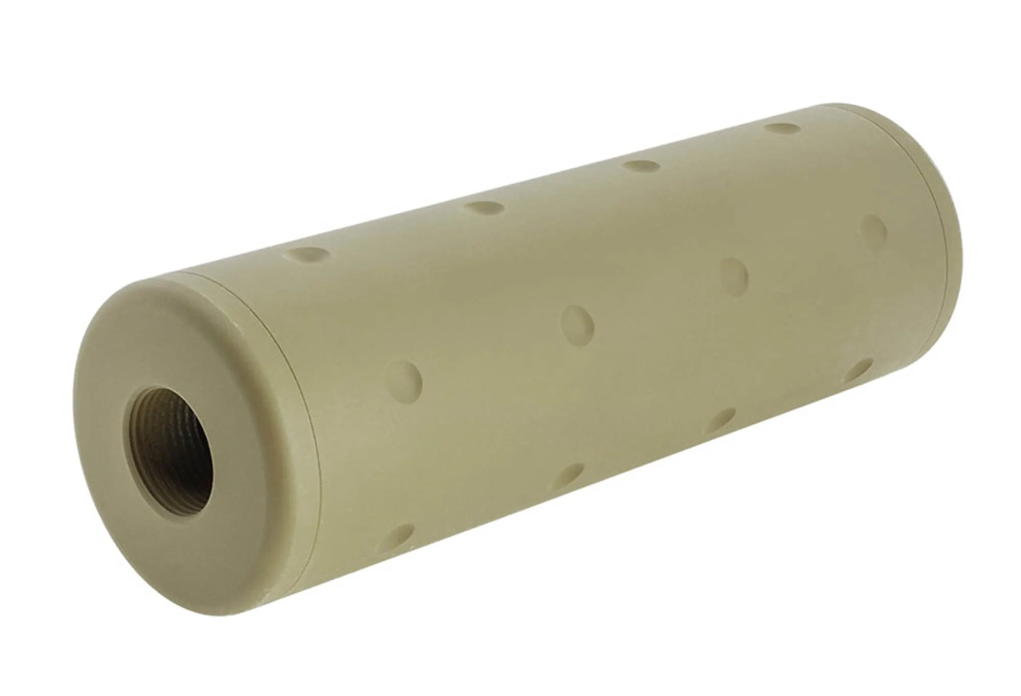 BO 110mm Short Universal Silencer, Tan BO 110mm Short Universal Silencer, Tan