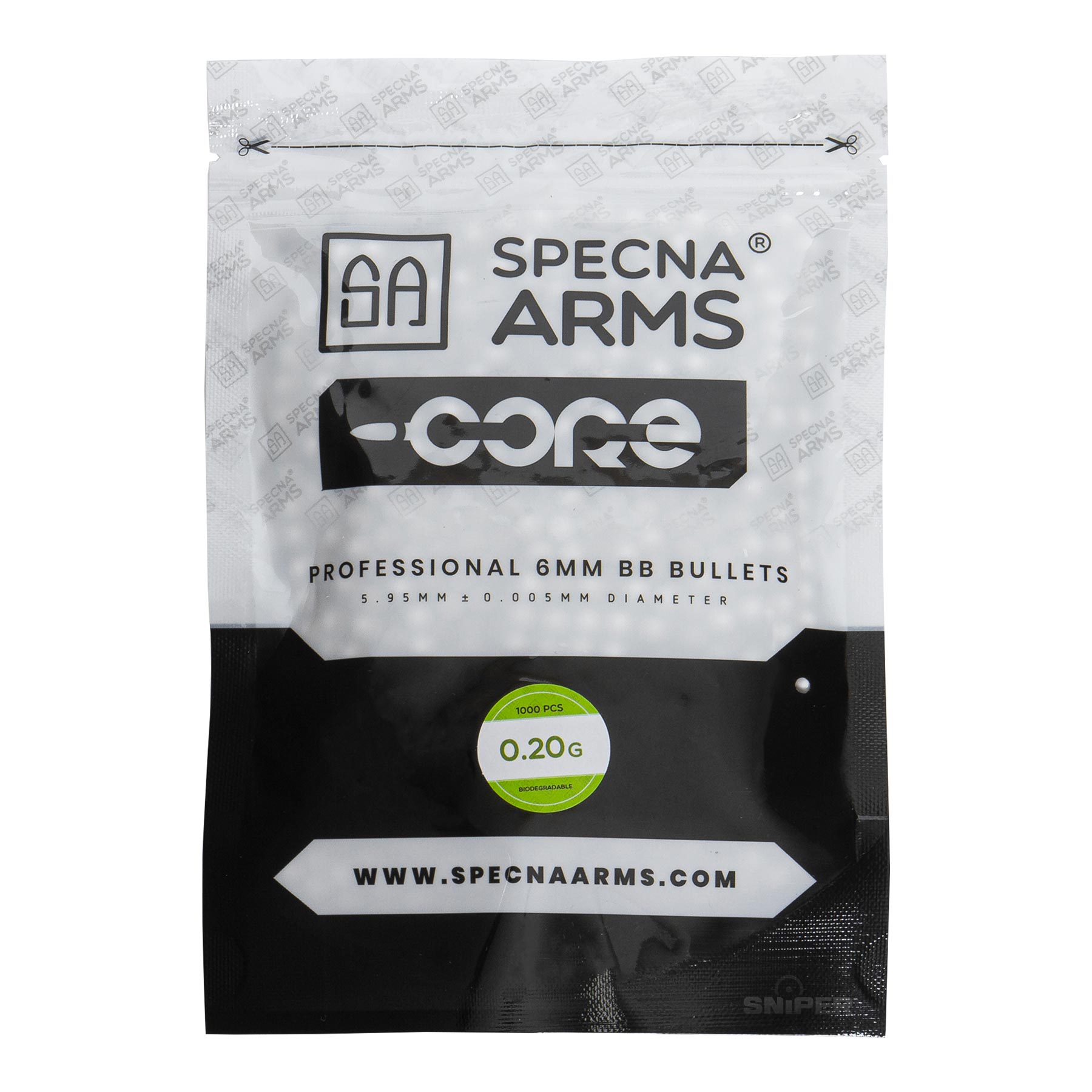 Specna Arms Core 0,20g Bio BBs, 1000rds Beutel