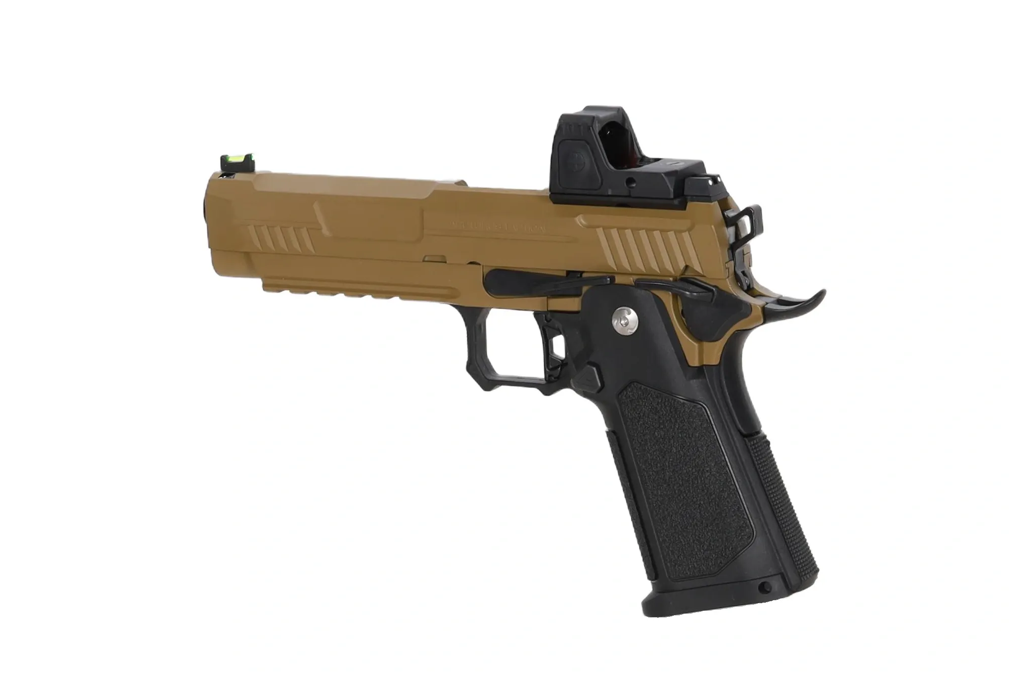 Arcturus Vanguard 5.1 Hi-Capa Optics Ready GBB Pistole, Half-Tan