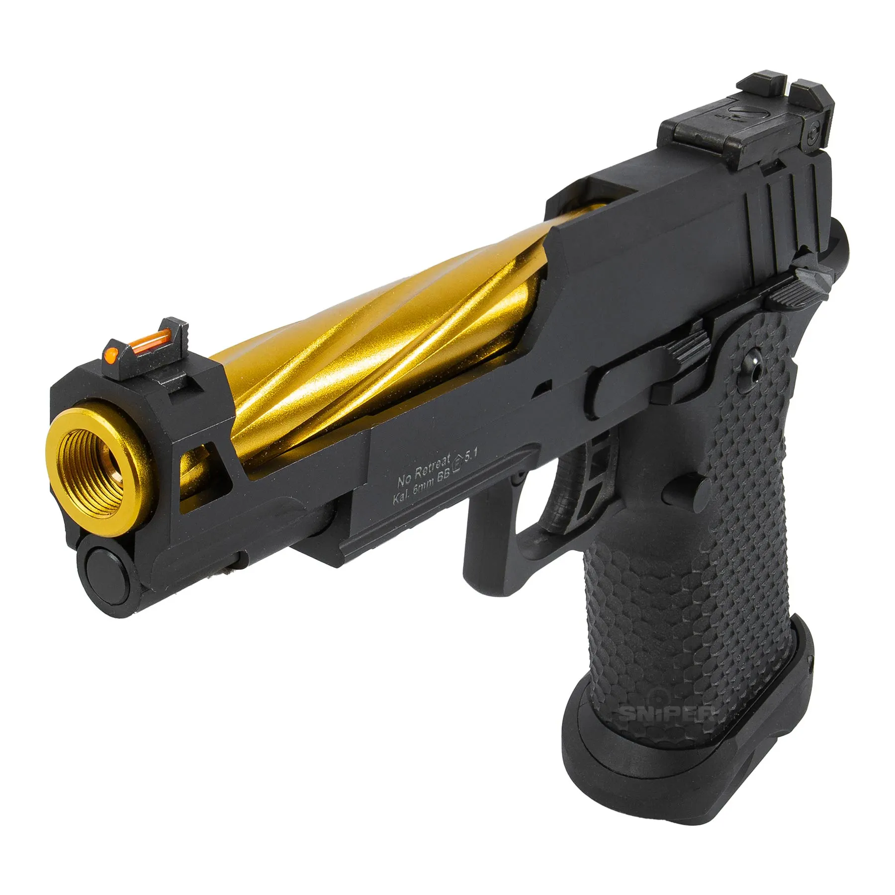 GE Hi-Capa 5.1 Fluted, Black