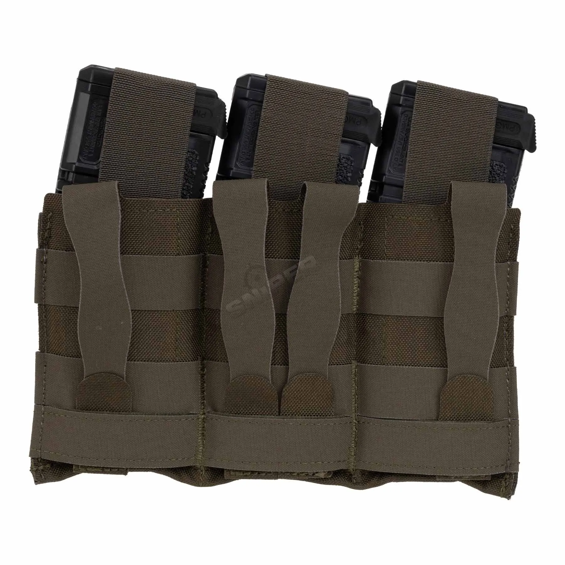 Reapo Triple Mag Pouch w/ Velcro, Ranger Green