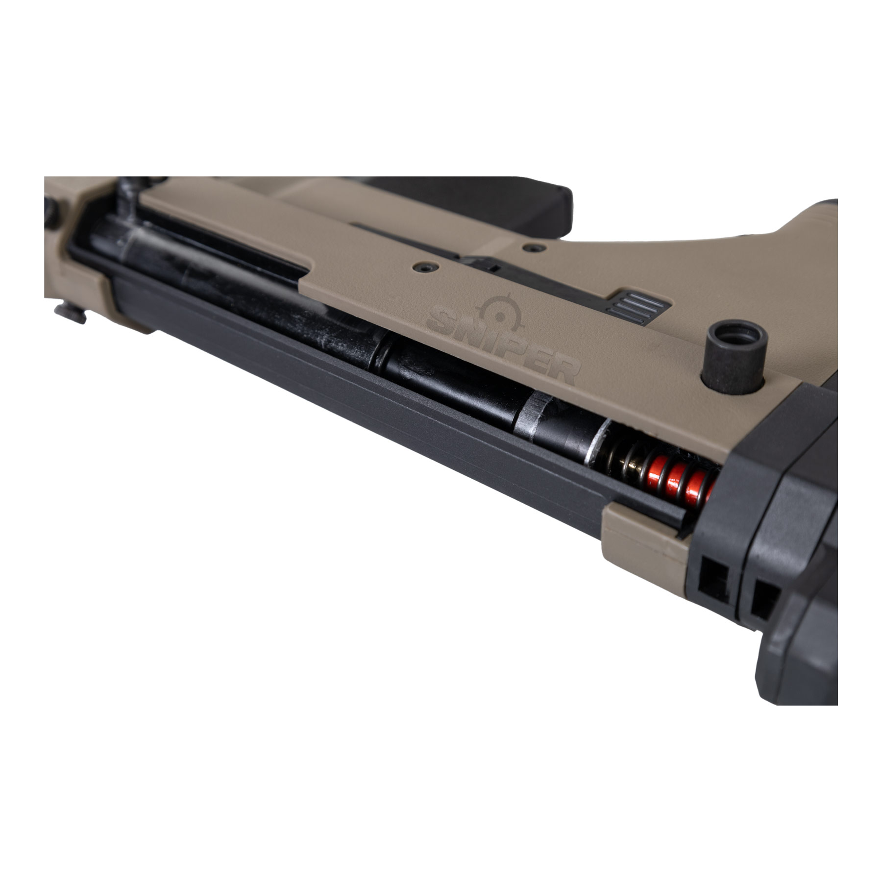 SAC x Mancraft Silverback SRS A2/M2 16 inch, FDE