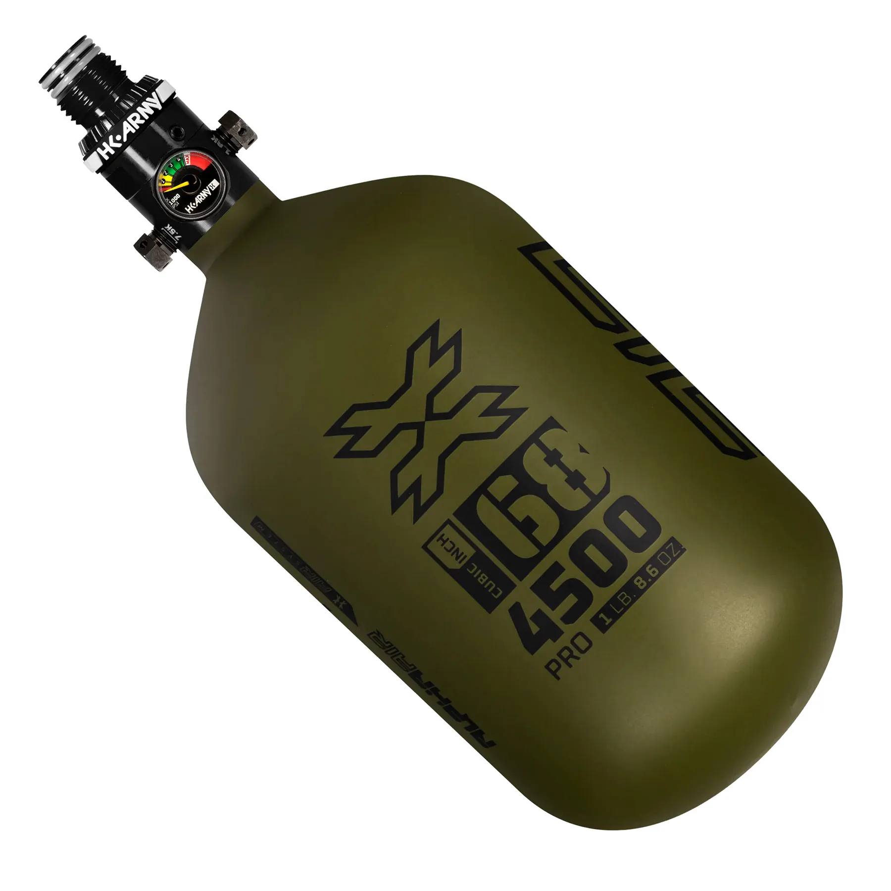 HK Army Alpha Air Carbon Fiber Tank w/ Regulator 68/4500, Striker