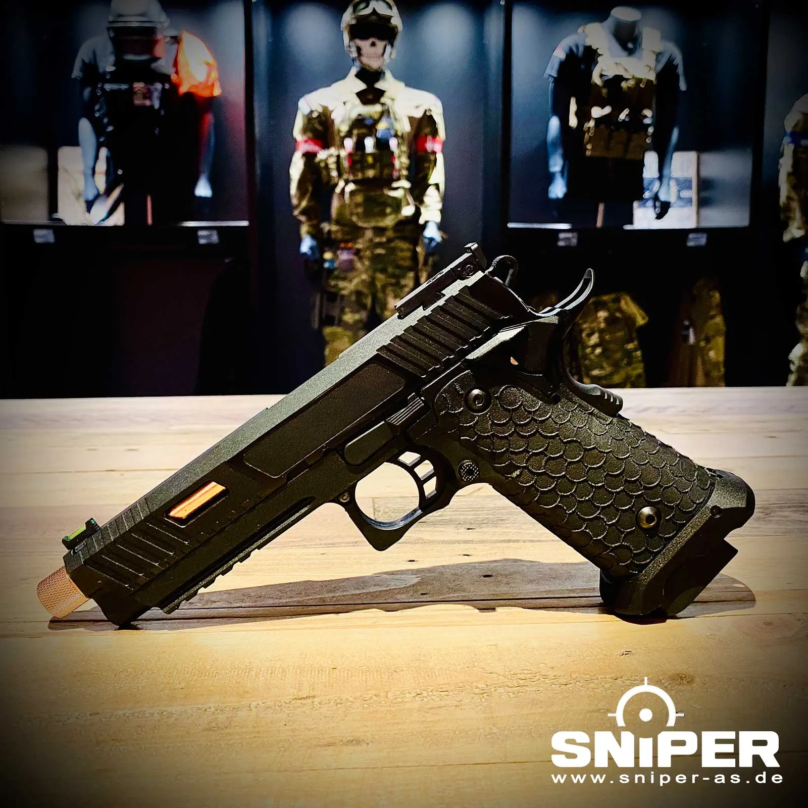 Einsteiger Set #1 - Reapo JW3 BABA YAGA Softair Pistole, CO2 und GAS Reapo JW3 BABA YAGA Softair Pistole, CO2 und GAS