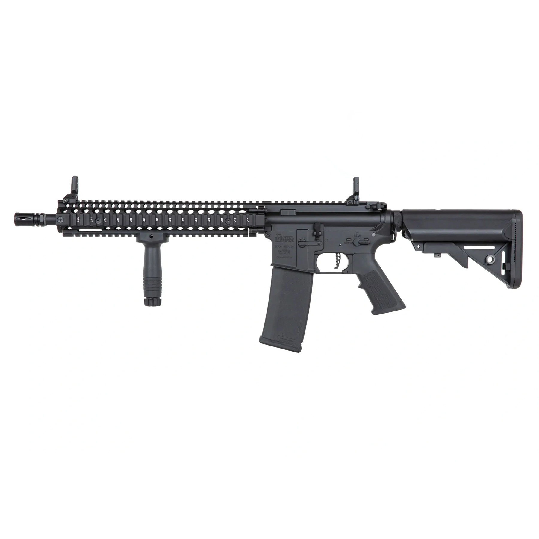 Specna Arms SA-P26 Prime Daniel Defense MK18 w/ Aster ETU (S)AEG, Black