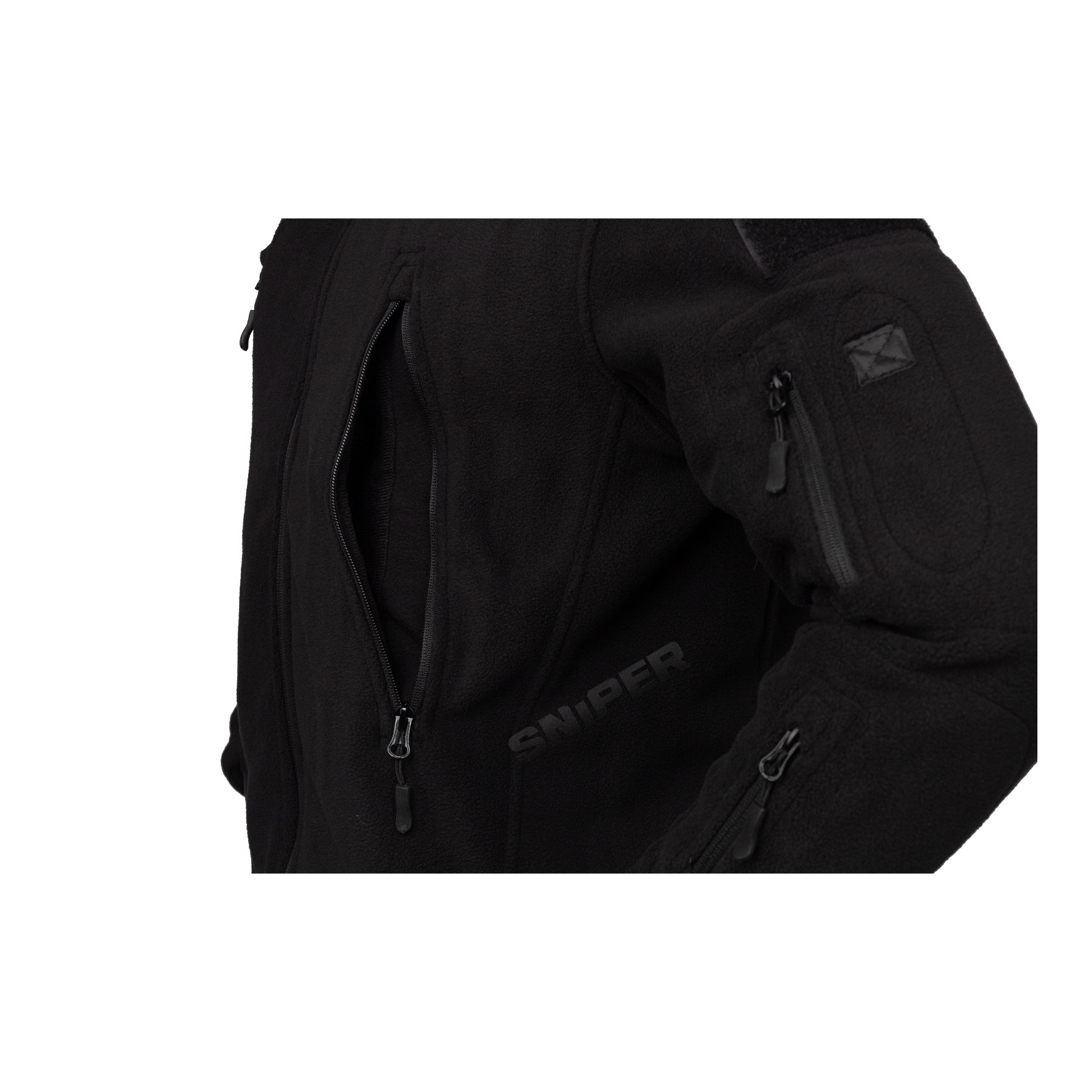 Reapo All-Season Fleece Weste, Black