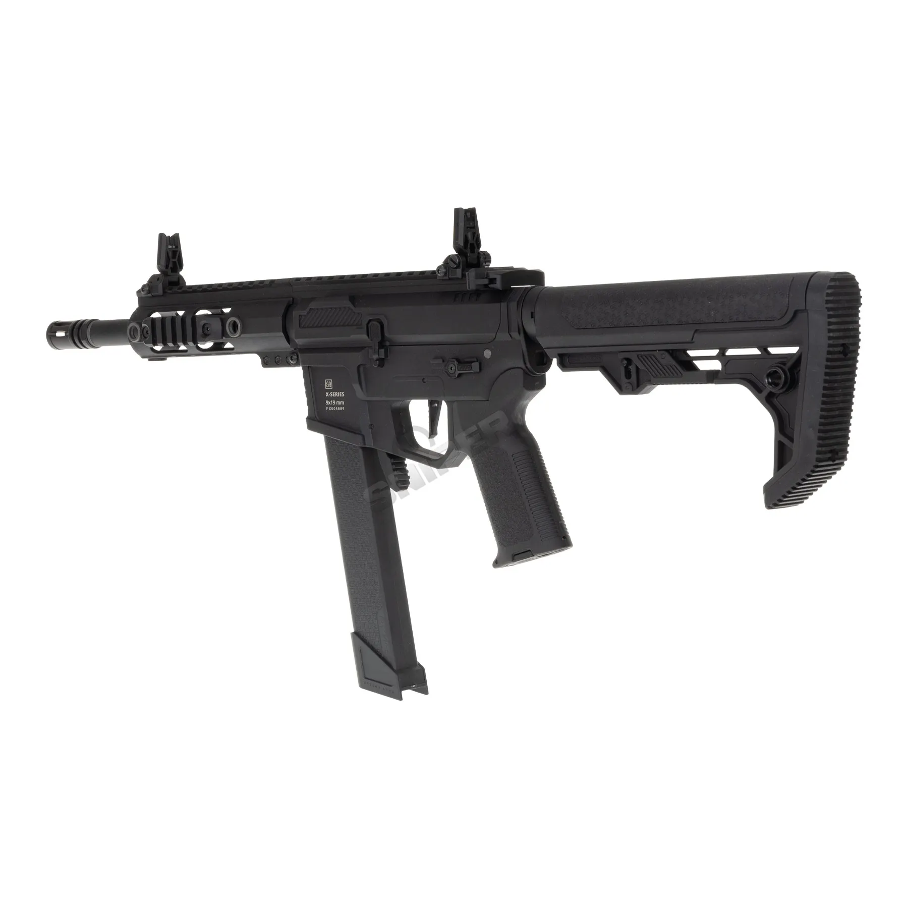 Specna Arms SA-FX01 Tuned-Up Flex w/ HAL ETU < 0,5 Joule Softair Gewehr, Black