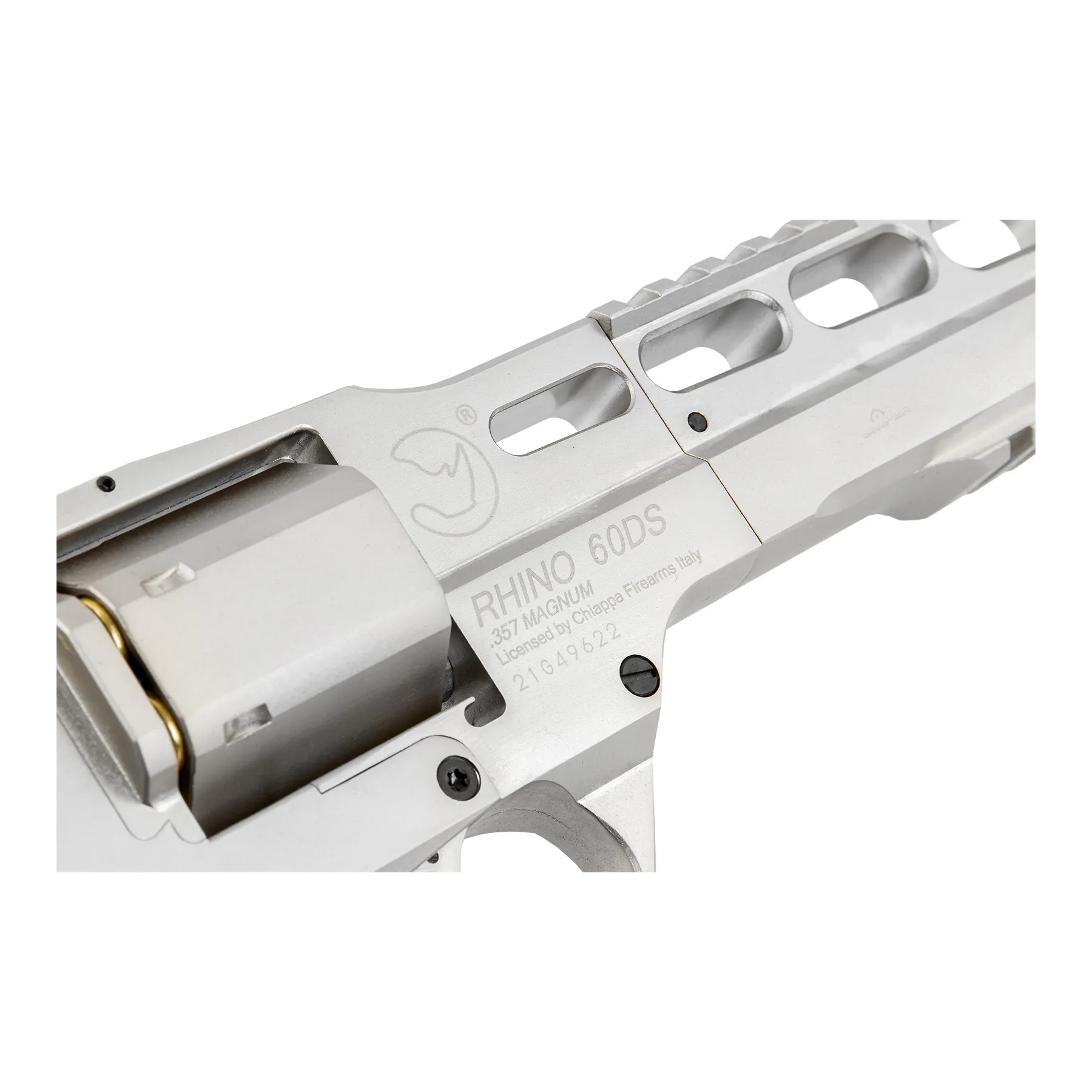 Chiappa 60DS Charging Rhino CO2, Nickel