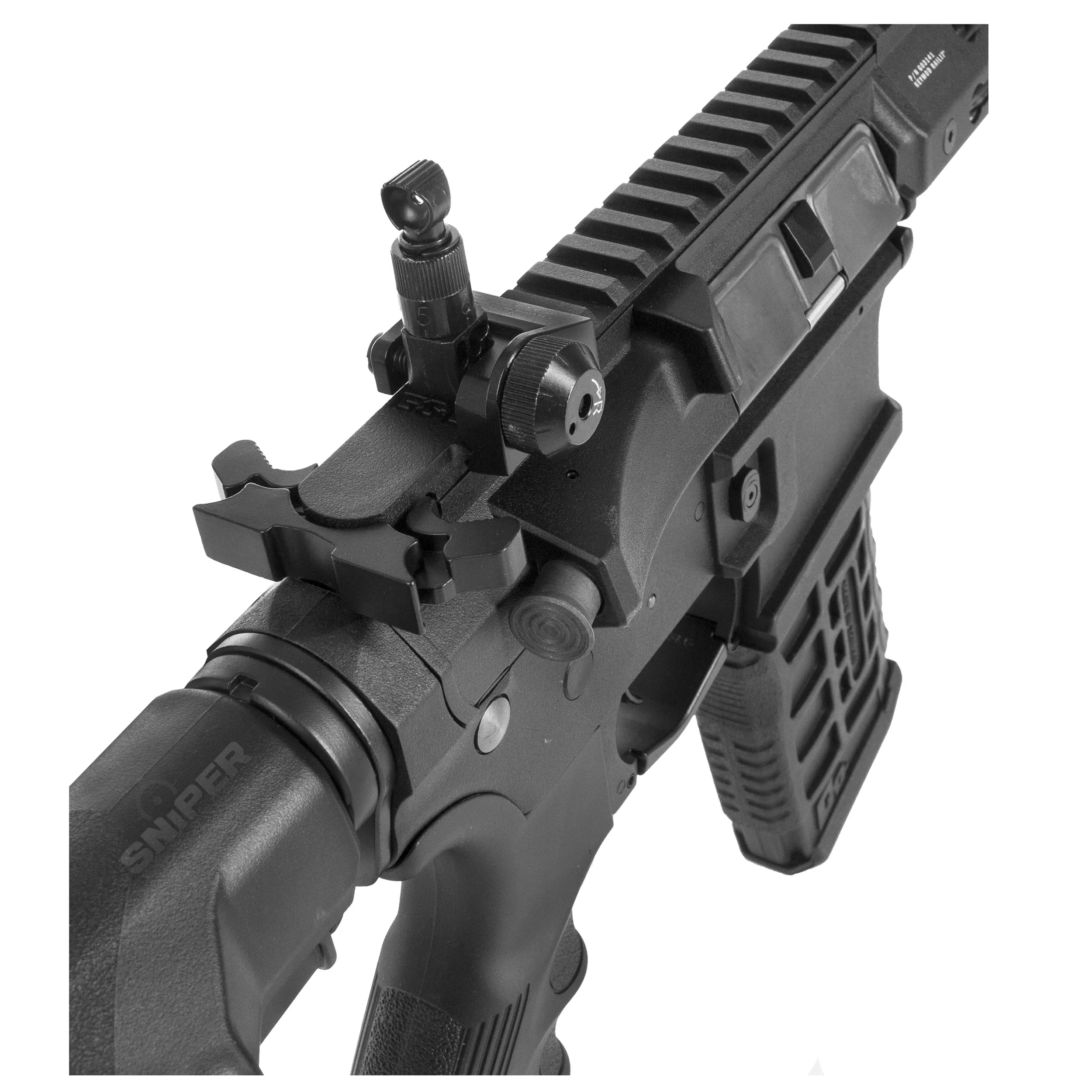 CM16 SRS ETU < 0,5 Joule Black, AEG Softair Gewehr
