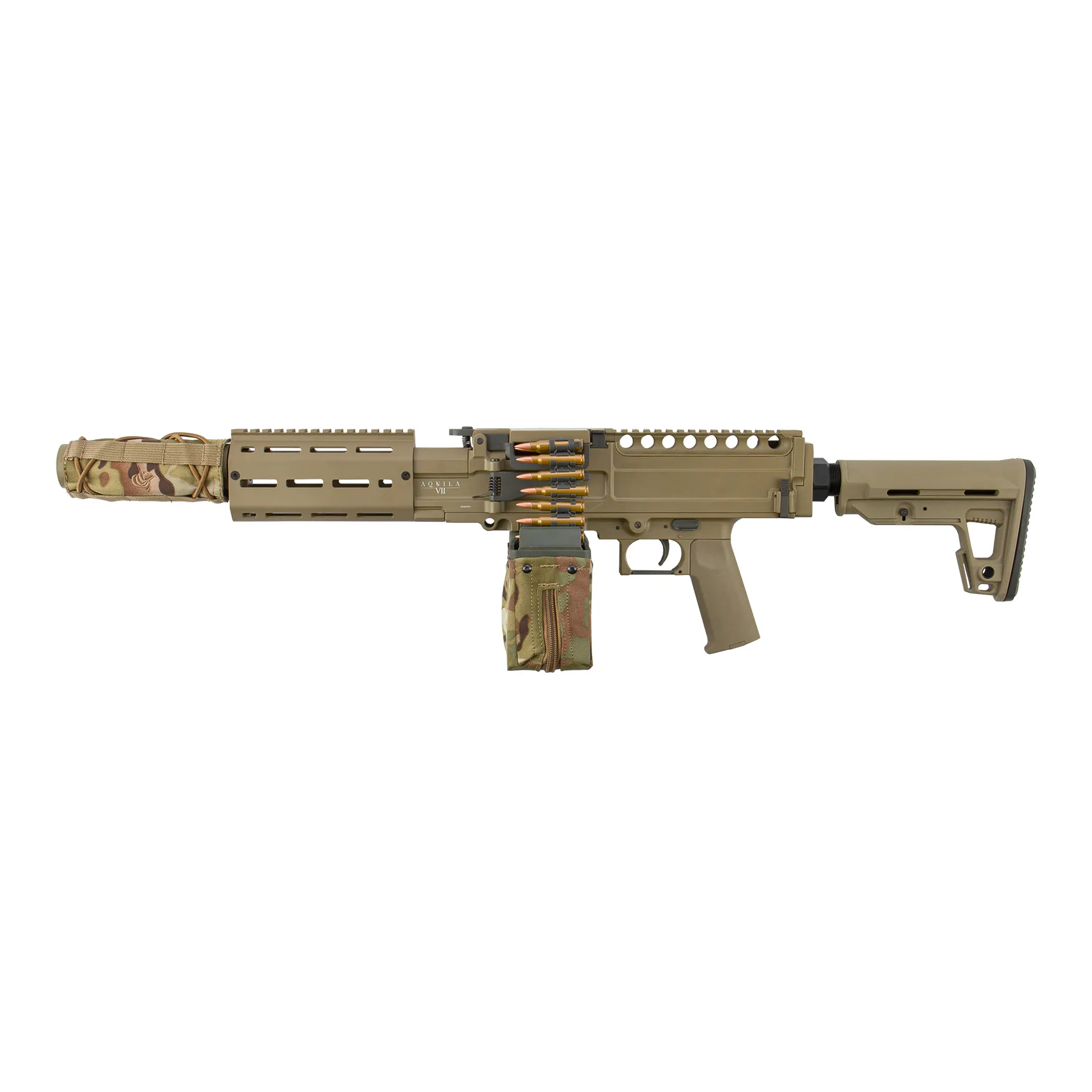 Secutor Aquila VII LMG, Tan < 0,5 Joule Softair Gewehr