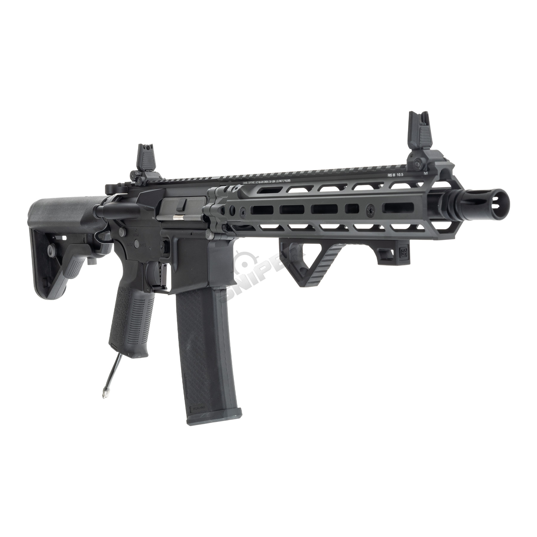 SAC x Wolverine SA-E27 10,5" RIS III HPA, Steel Gray