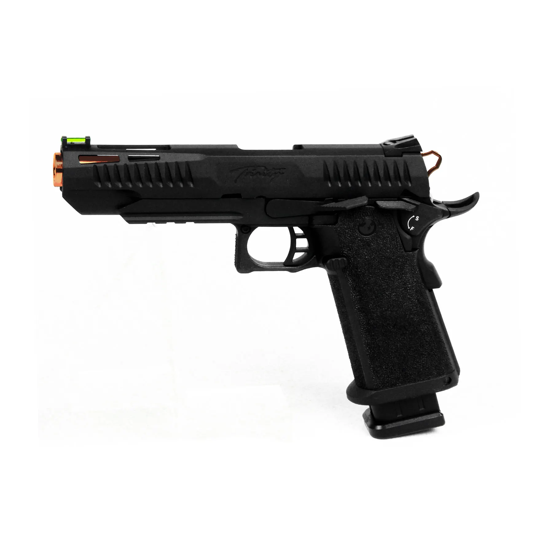 Modify Trinity-A Hi-Capa 5.1 GBB Softair Pistole, Black