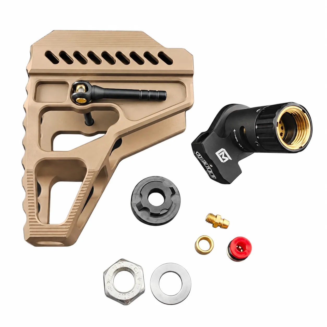 Mancraft x SAC MASS HPA Stock Gen3, Brown