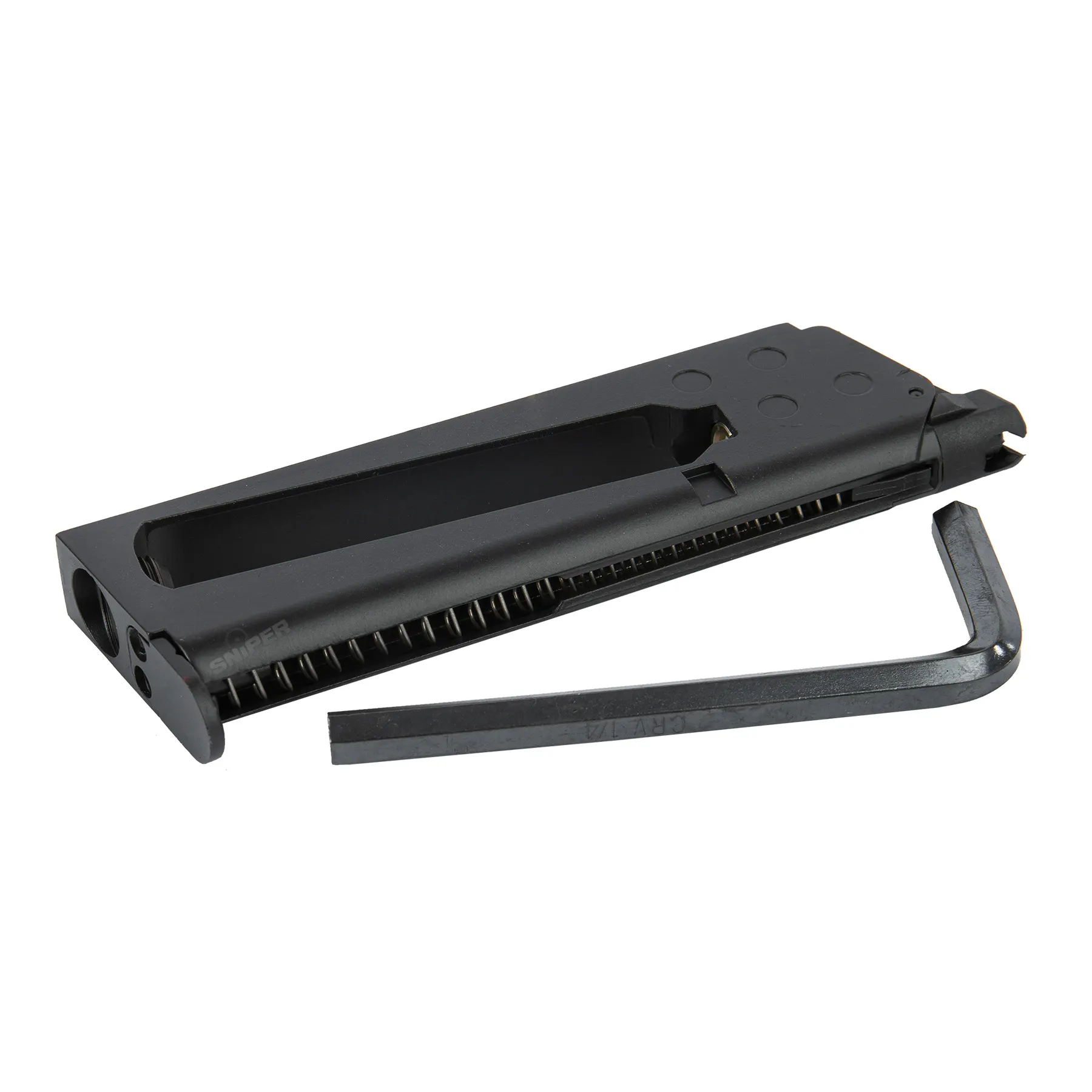 M1911 Tactical Co2 Magazin, 25rds, Black