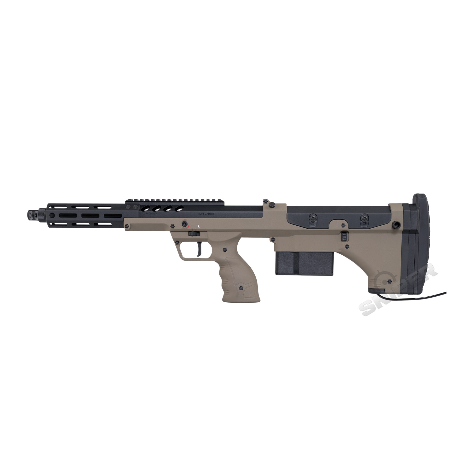 SAC x Mancraft Silverback SRS A2/M2 16 inch, FDE