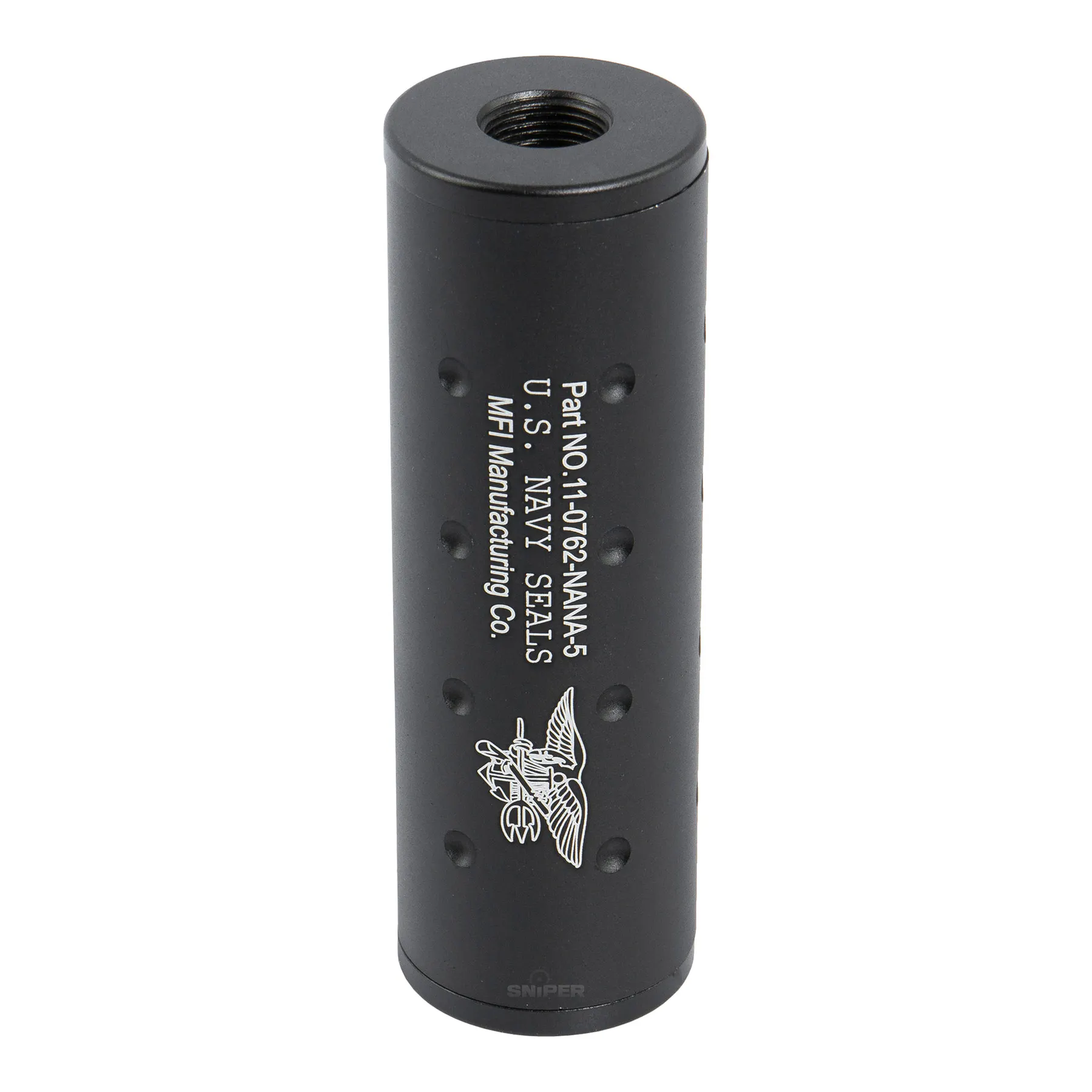 107mm Navy Silencer, Black 107mm Navy Silencer, Black