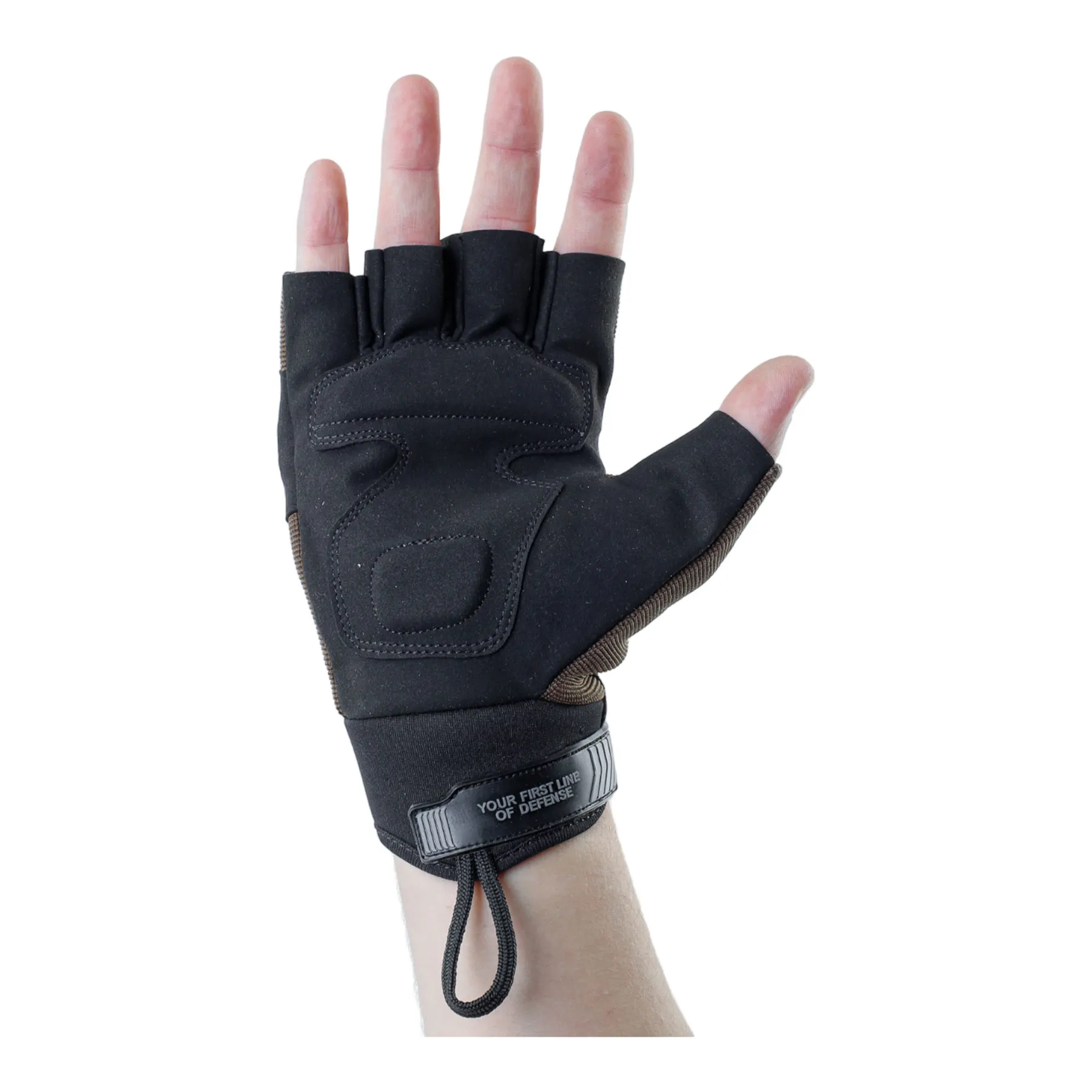 Shield Cut Tactical Gloves, Olive