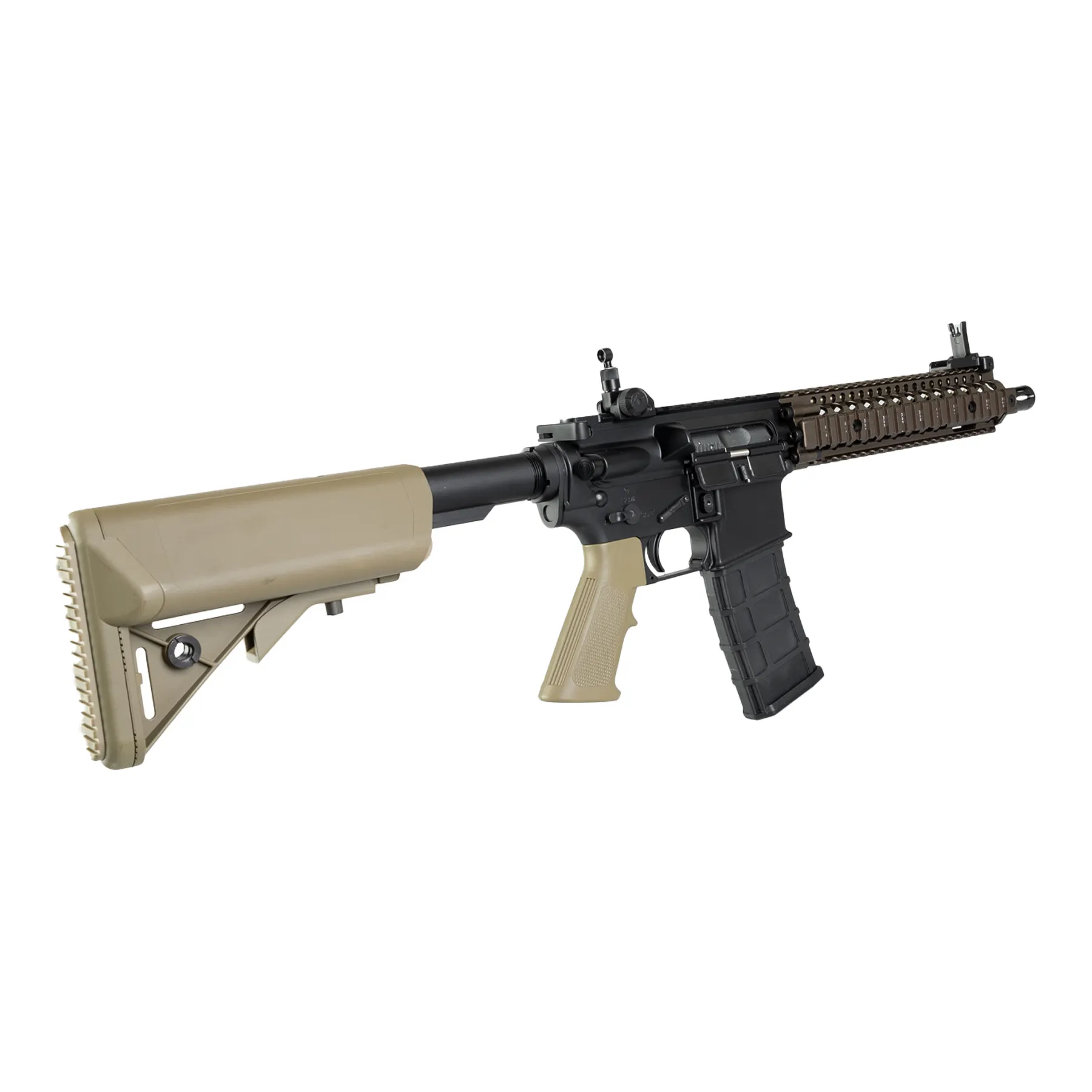 Golden Eagle Daniel Defense MK18 GBB, Dualtone