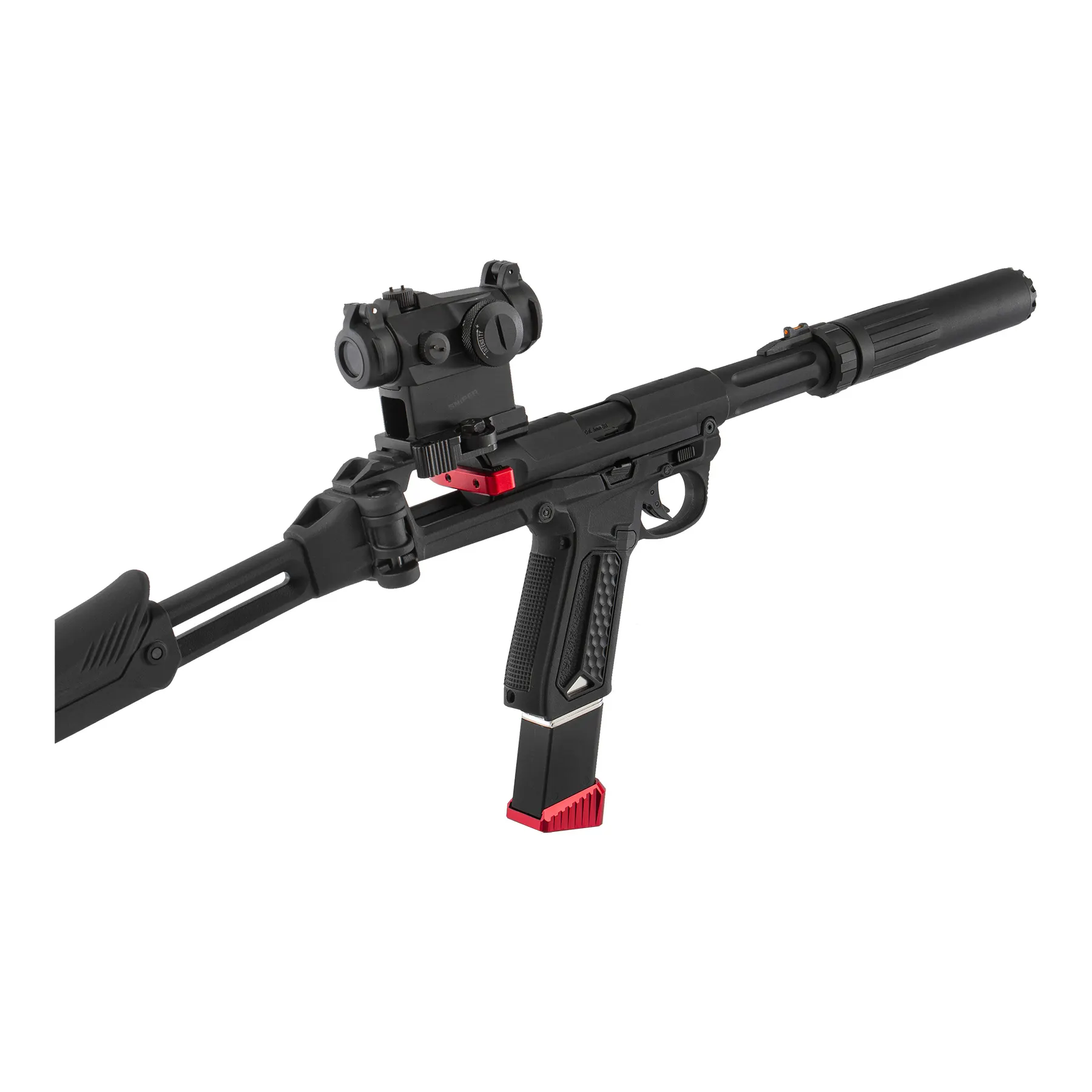 Prep my Airsoft - AAP-01 Assassin, Black & Red