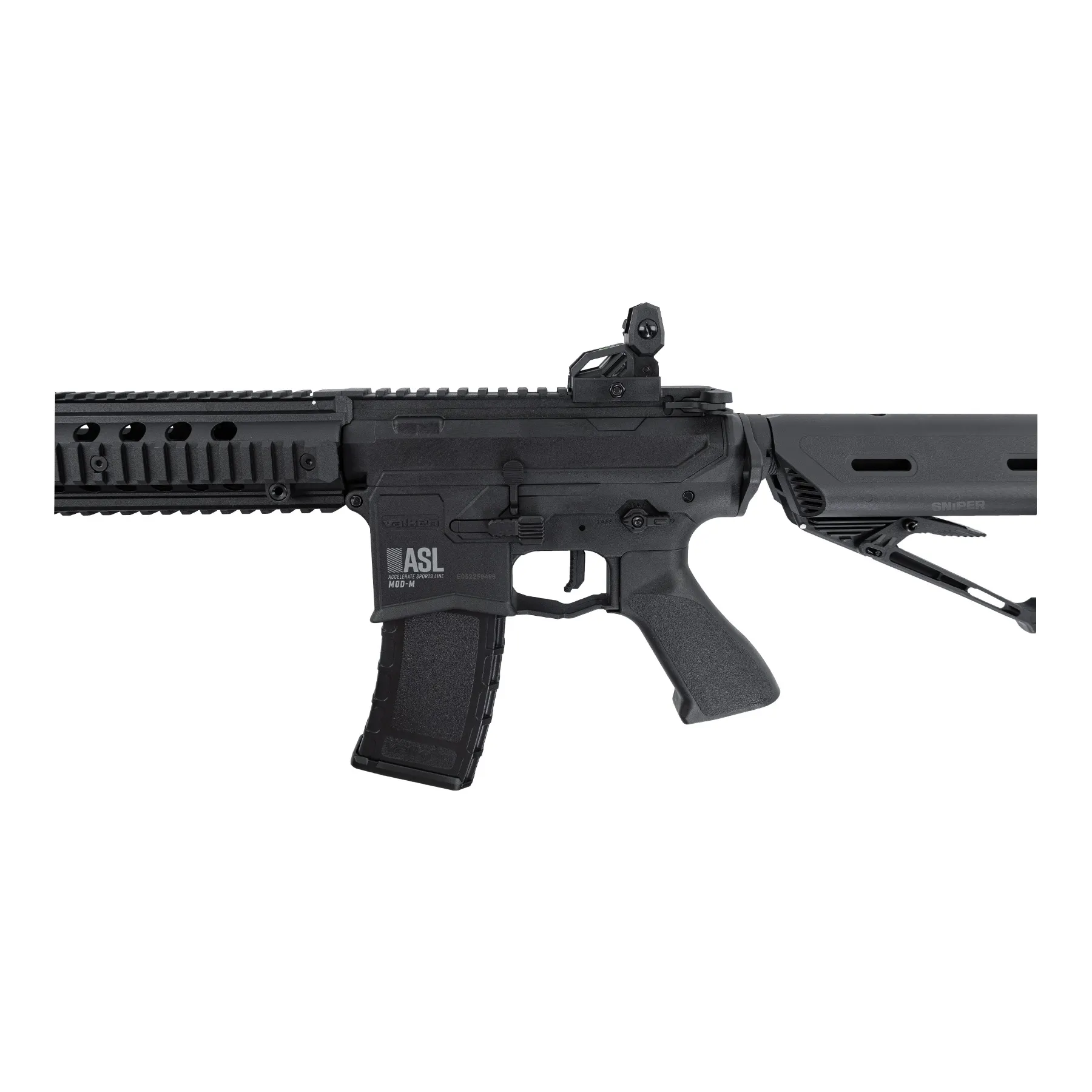 Battle Machine ASL Mod-M (S)AEG, Black Battle Machine ASL Mod-M < 0,5 Joule Softair Gewehr, Black