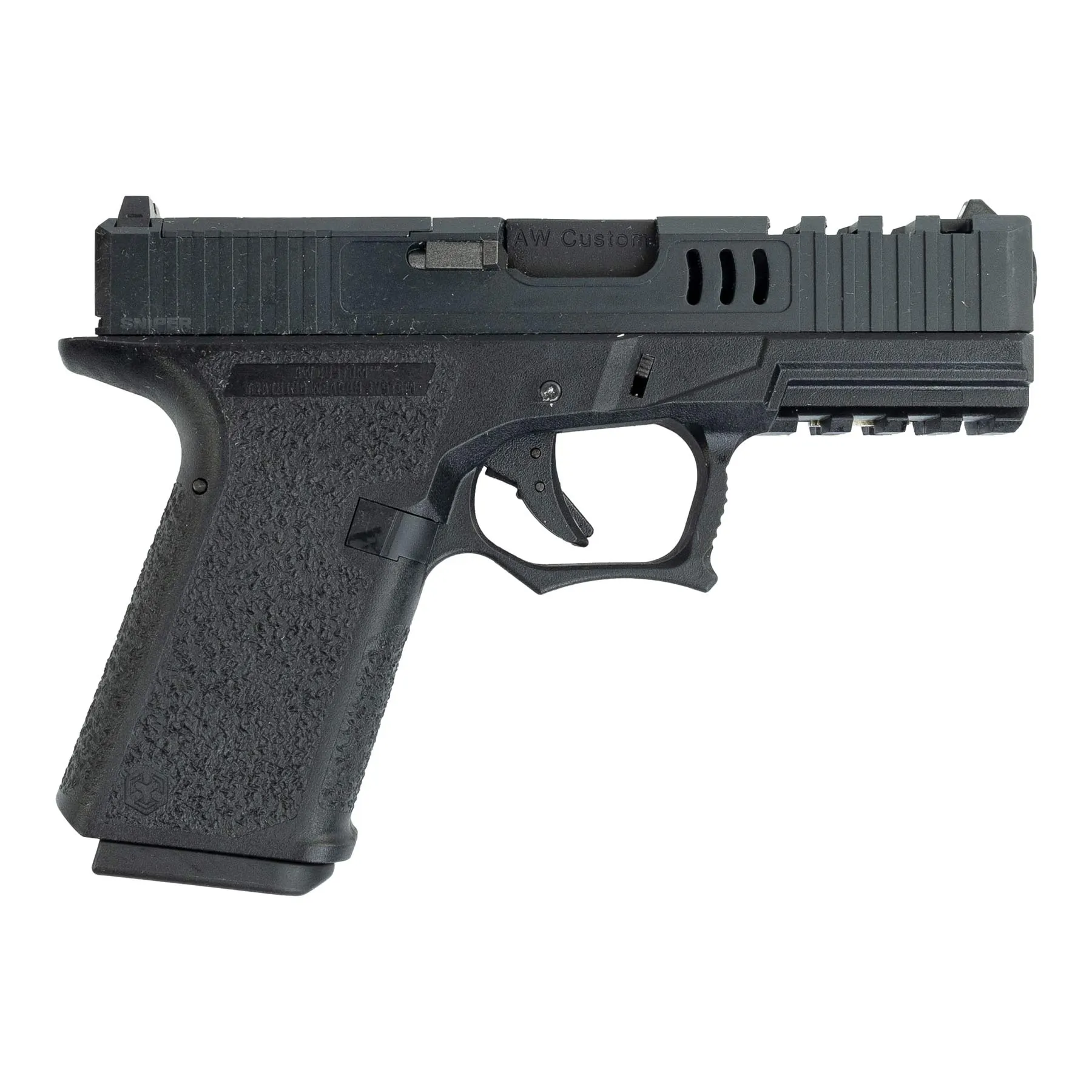 AW Custom VX9 Mod. 2 Precut GBB, Black AW Custom VX9 Mod. 2 Precut GBB, Black